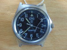 Rare CWC 0552 Royal Marines issued service Watch, Nato Marks, Date 1989, * Small Chip on Glass *