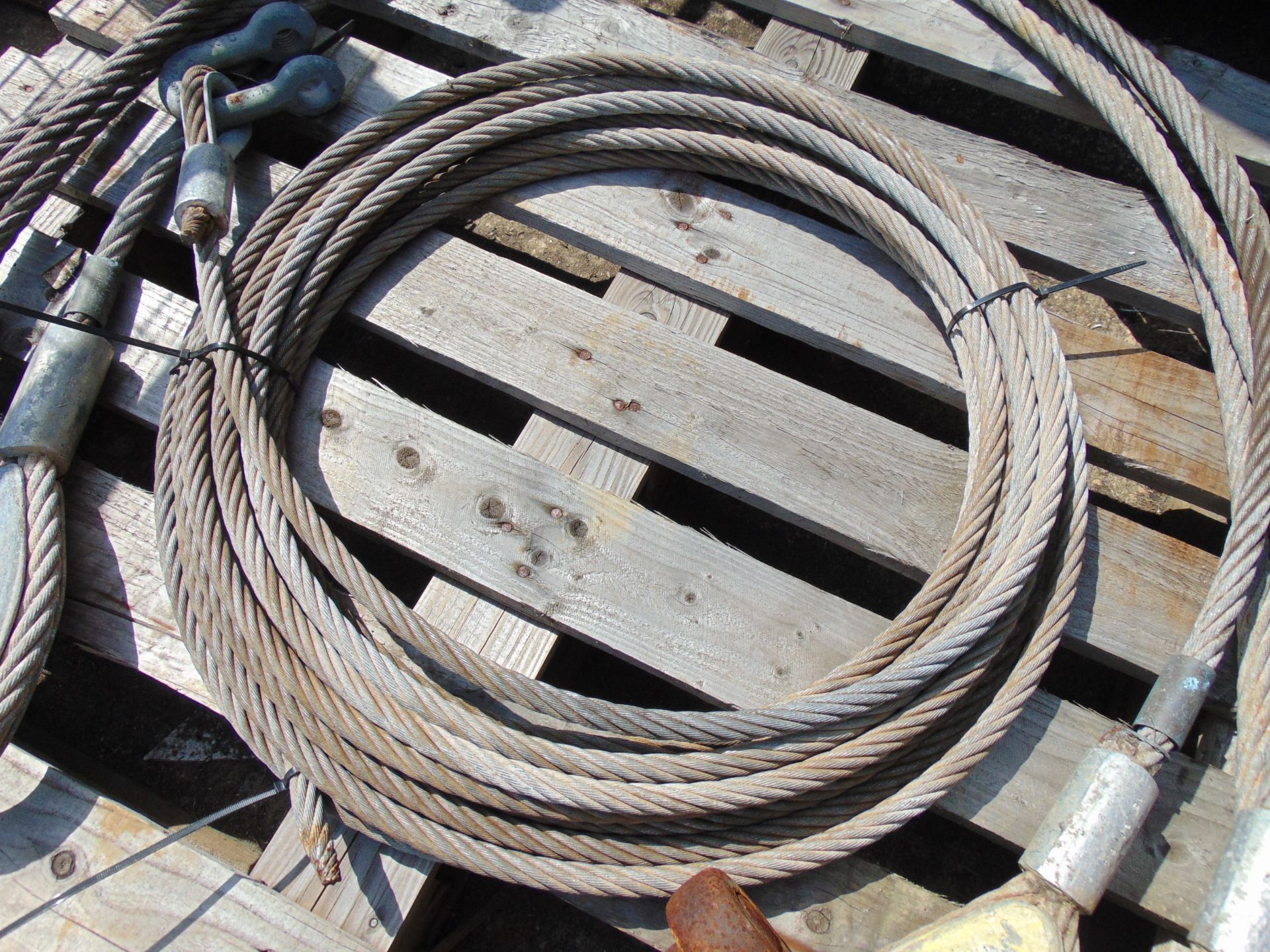 Heavy Duty Wire Rope Slings - Image 4 of 4