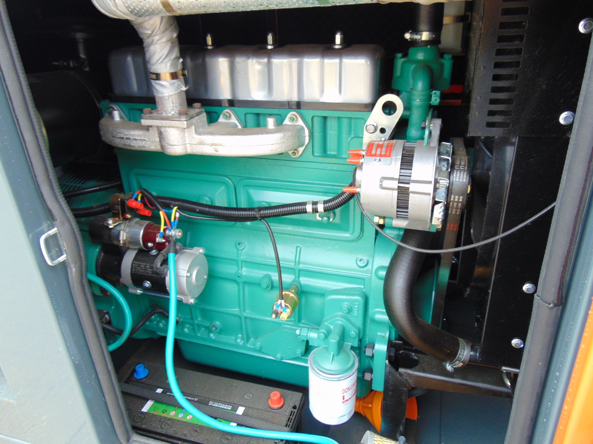 2023 UNISSUED 50 KVA 3 Phase Silent Diesel Generator Set - Image 12 of 17