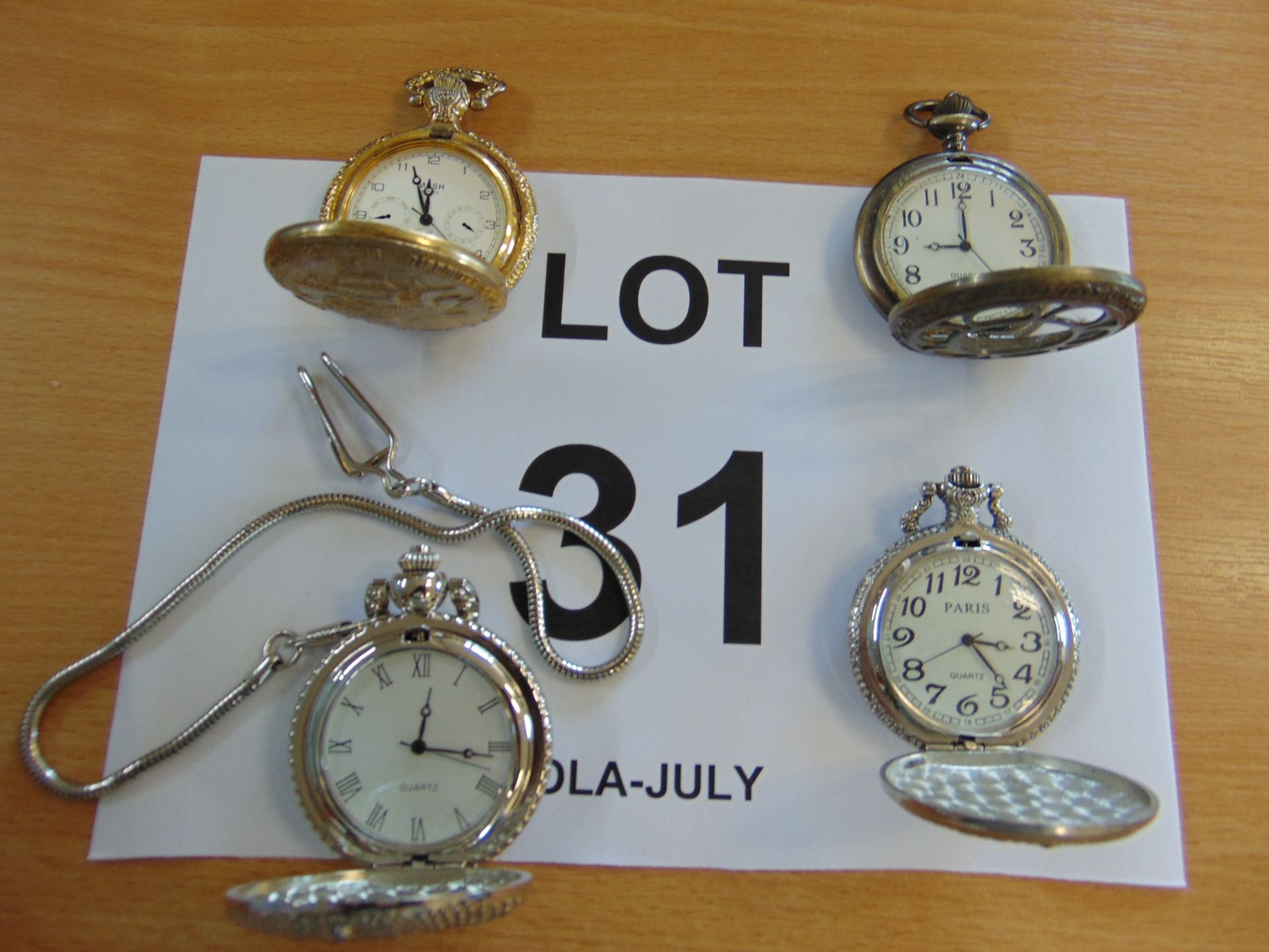 4 x Pocket Watches as shown - Image 2 of 10