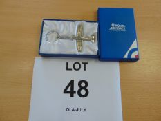 Royal Air Force Spitfire Key Ring in original box