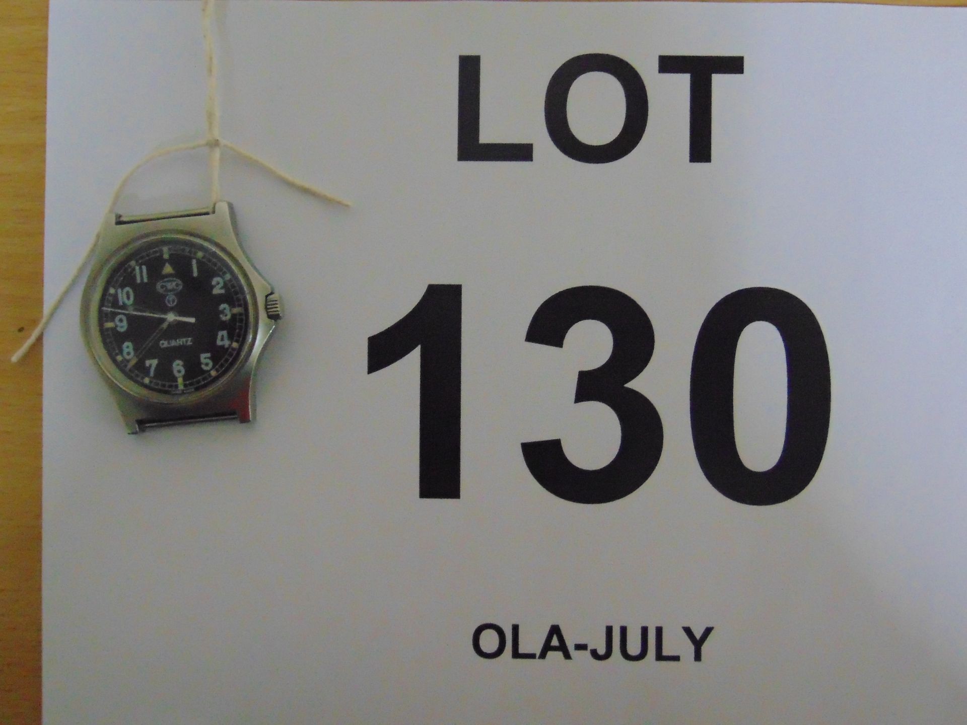 CWC 0552 ROYAL MARINES SERVICE WATCH NATO MARKS DATE 1990 *GULF WAR I** - Image 5 of 5