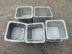 10 x New Unused British Army Cooking Pots