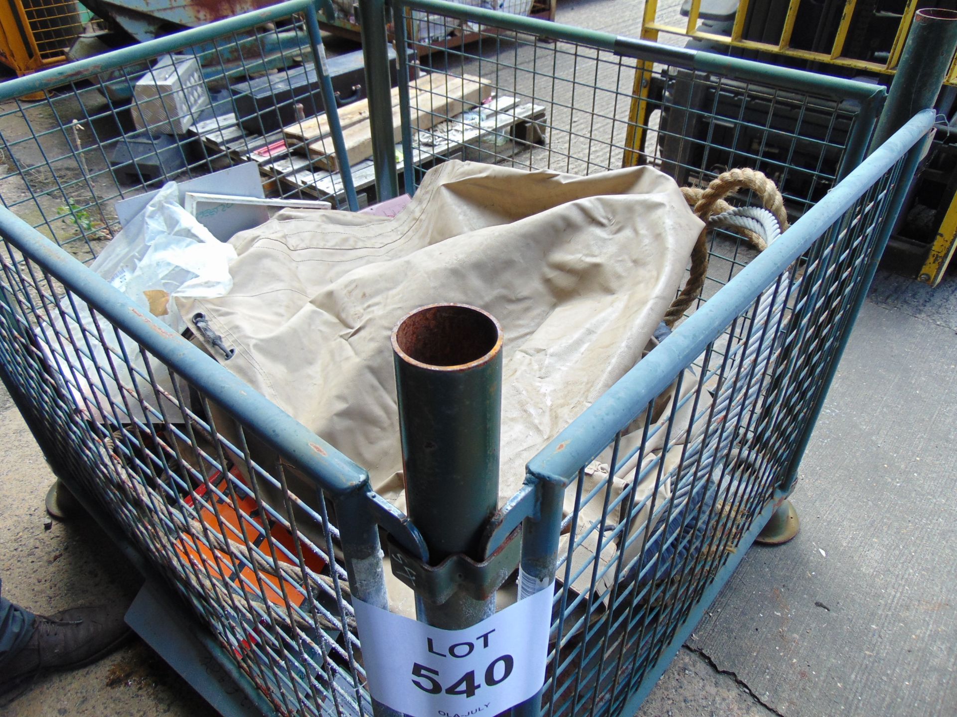 1 x Stillage Tarpaulins Tow Ropes, Signs etc - Image 5 of 5
