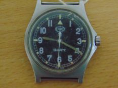 CWC W10 BRITISH ARMY SERVICE WATCH NATO MARKS DATE 1991 *GULF WAR I*