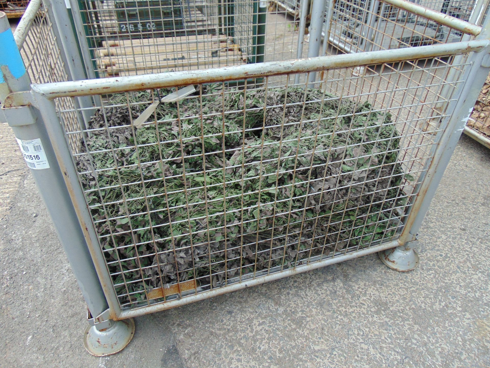 1 x Stillage of Very Good Large Woodland Cam Net