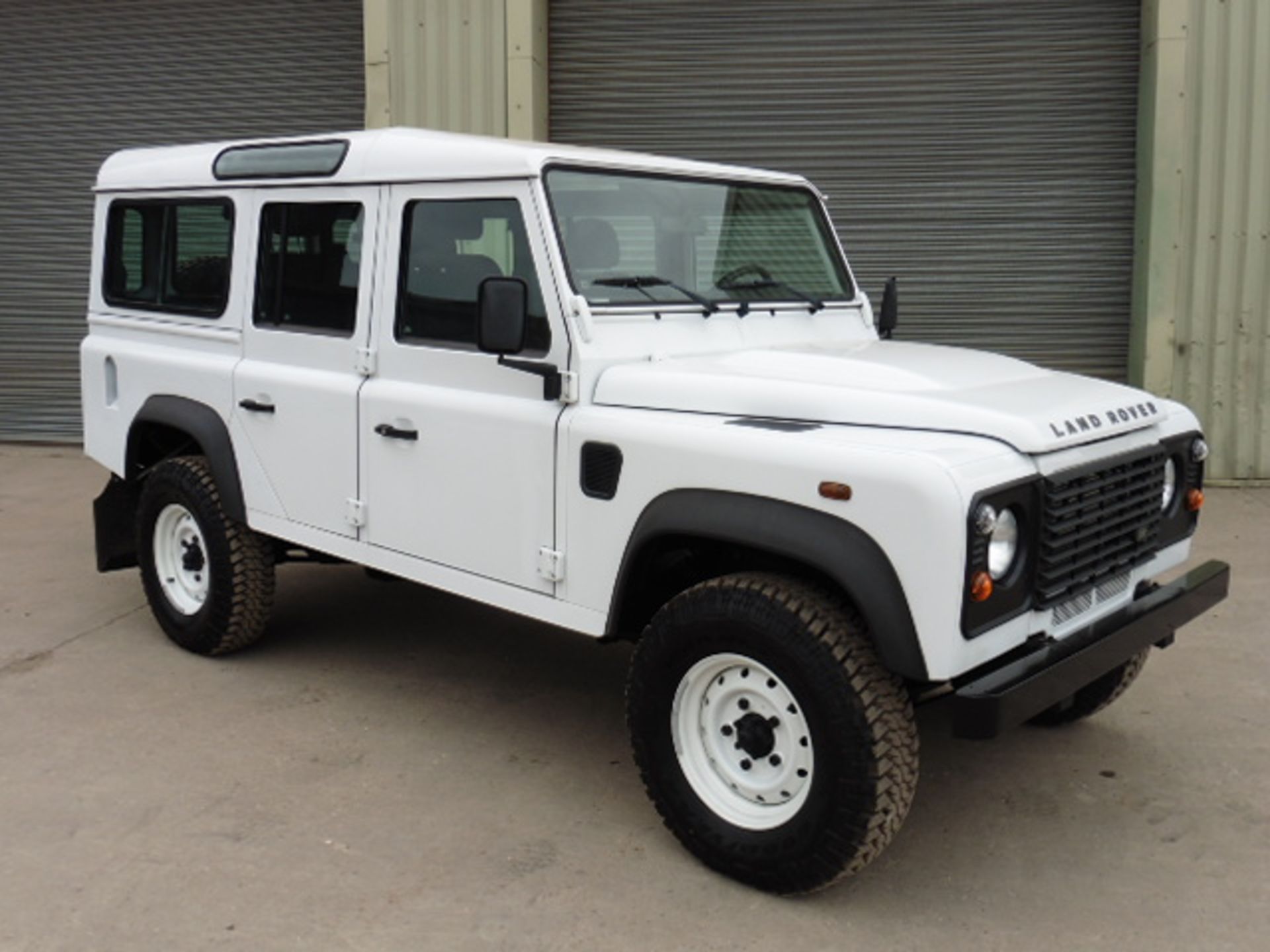 Delivery Mileage 2013 model year Land Rover Defender 110 5 door station wagon LHD