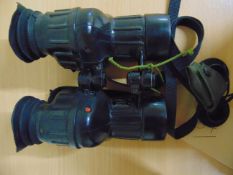 AVIMO L12A1 BRITISH ARMY SELF FOCUSING BINOS 7X 42 C/W FILTERS ETC