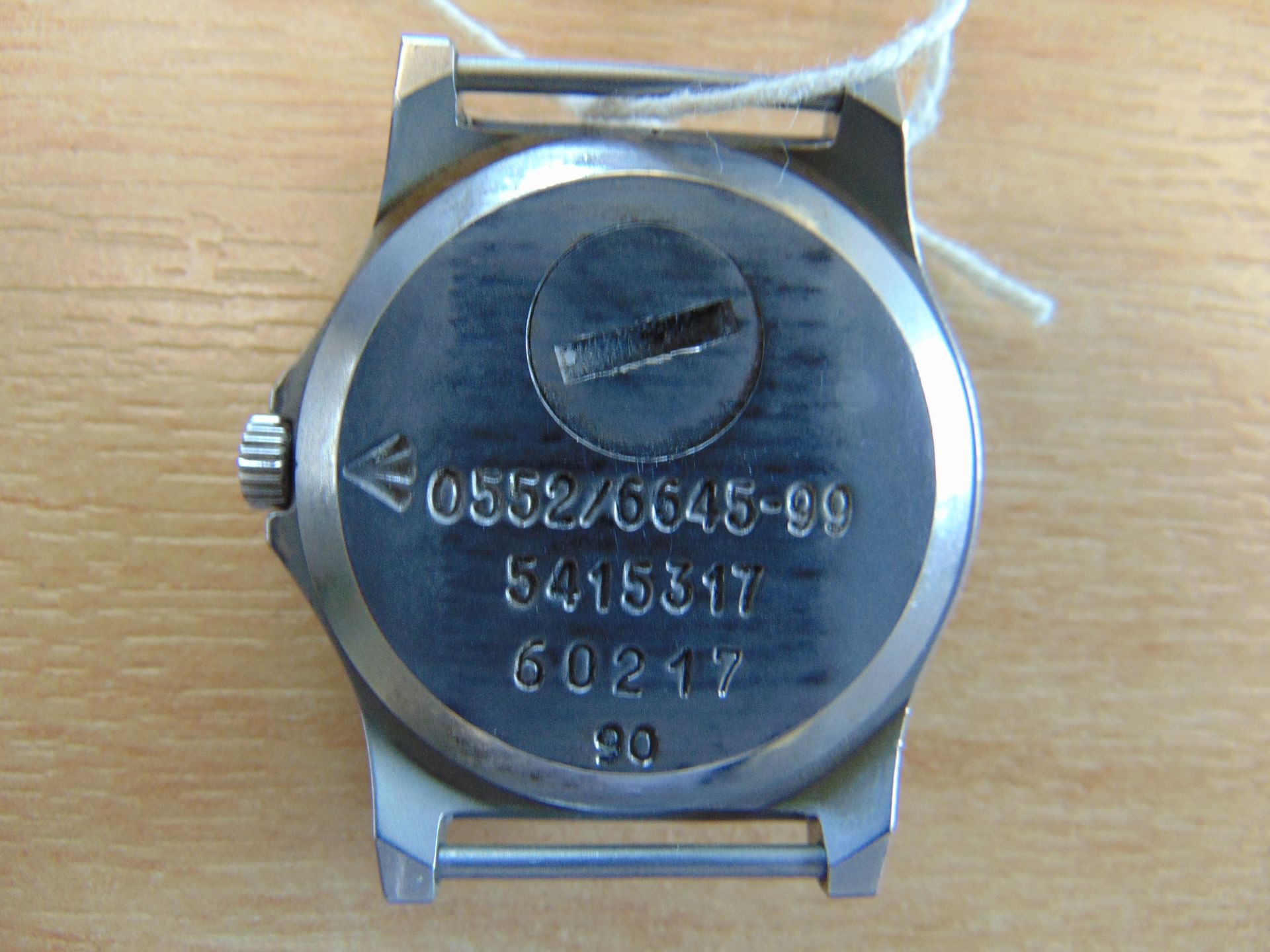 Rare CWC 0552 Royal Marines issue service Watch Nato Marks, Date 1990, * Gulf War 1 * Glass Scratted - Image 3 of 4