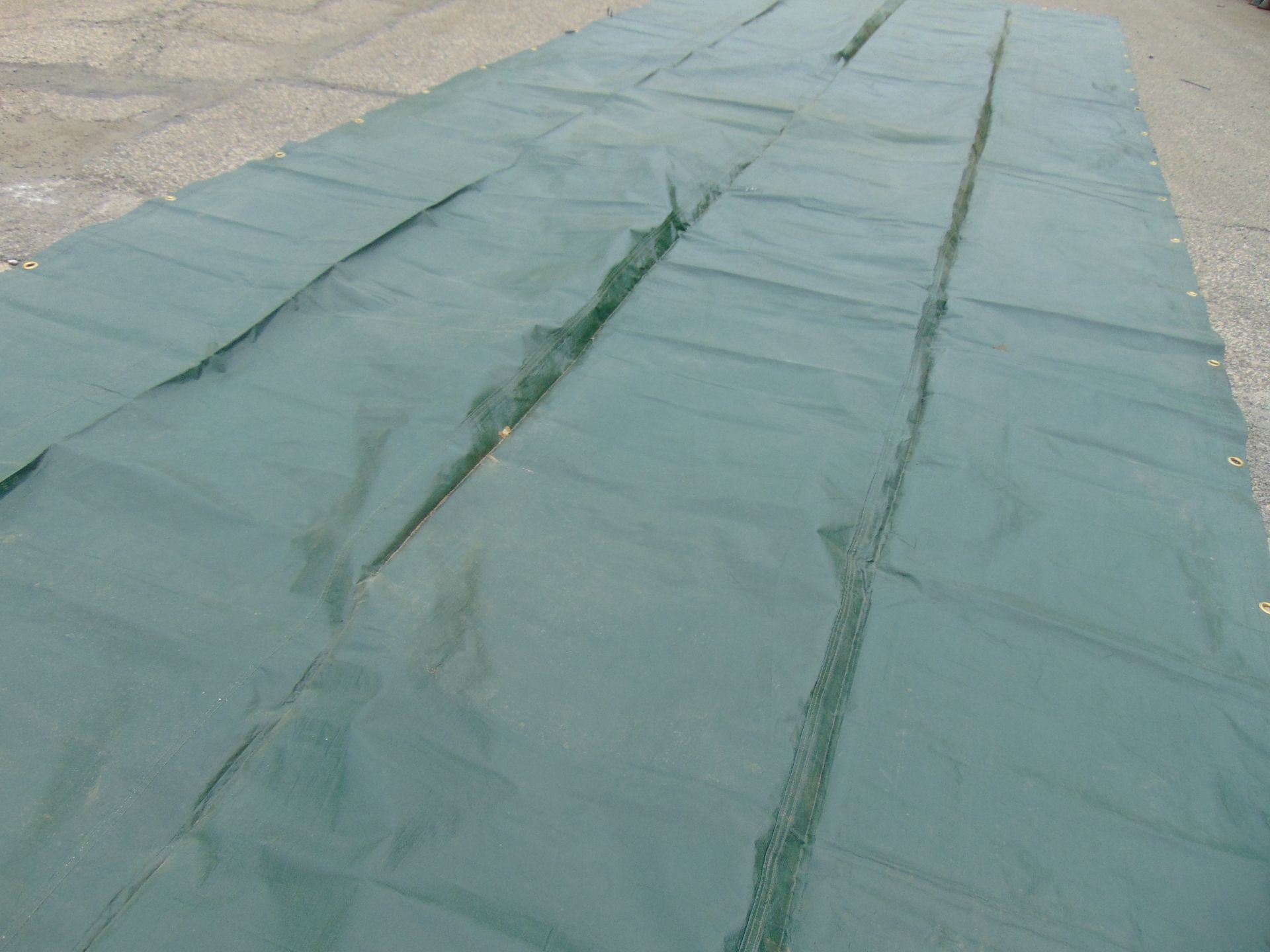 Unissued 9m x 3m Tarpaulin Sheet - Image 2 of 6