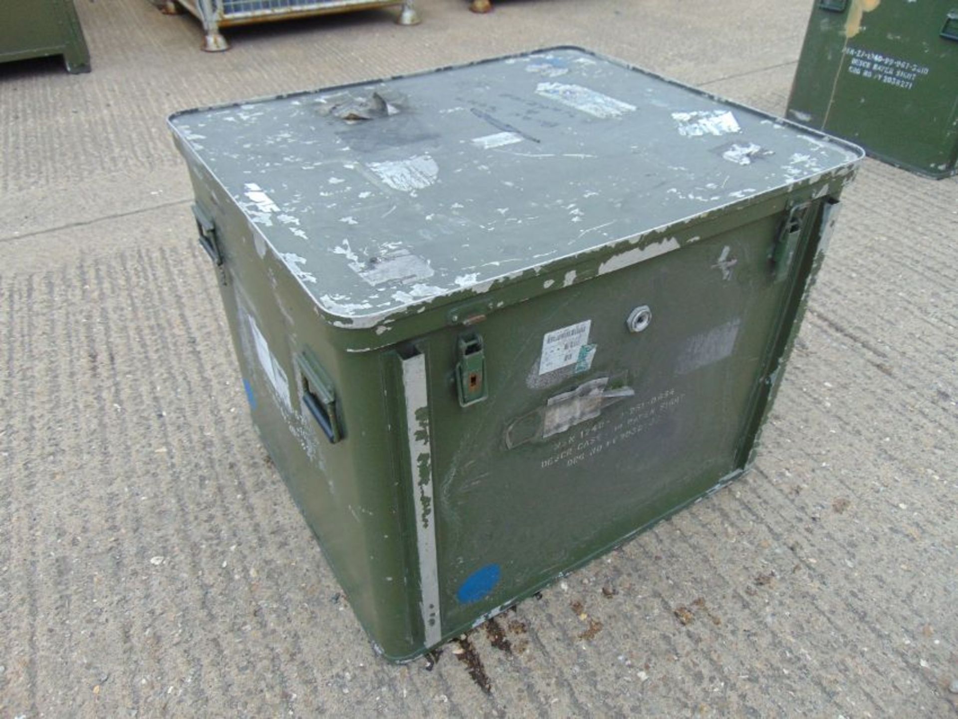 Large Aluminium Storage Box 0.85m x 0.73m x 0.66m