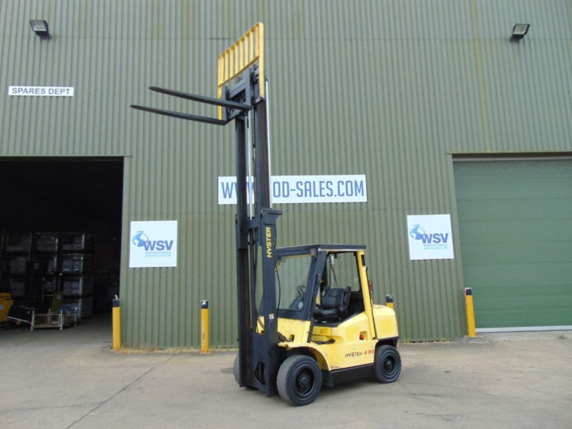 2005 Hyster H4.00XM-5 4 ton Diesel Forklift ONLY 1,902 HOURS! - Bild 10 aus 25