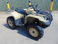 Military Specification Yamaha Grizzly 450 4 x 4 ATV Quad Bike