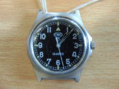 CWC British Army W10 Service Watch Water Proof to 5ATM, Nato Marks, Year 2005