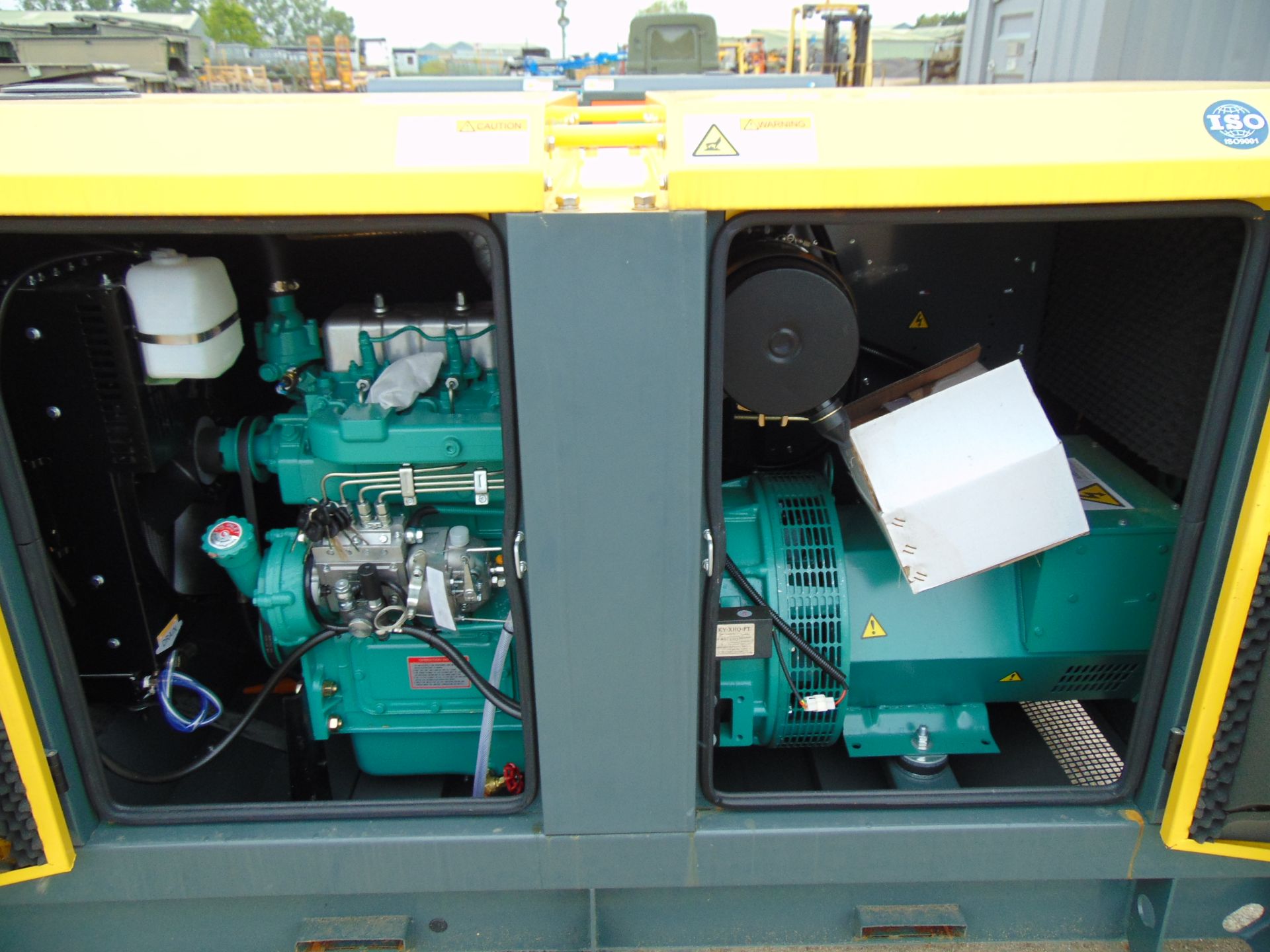 2023 UNISSUED 70 KVA 3 Phase Silent Diesel Generator Set - Image 12 of 15