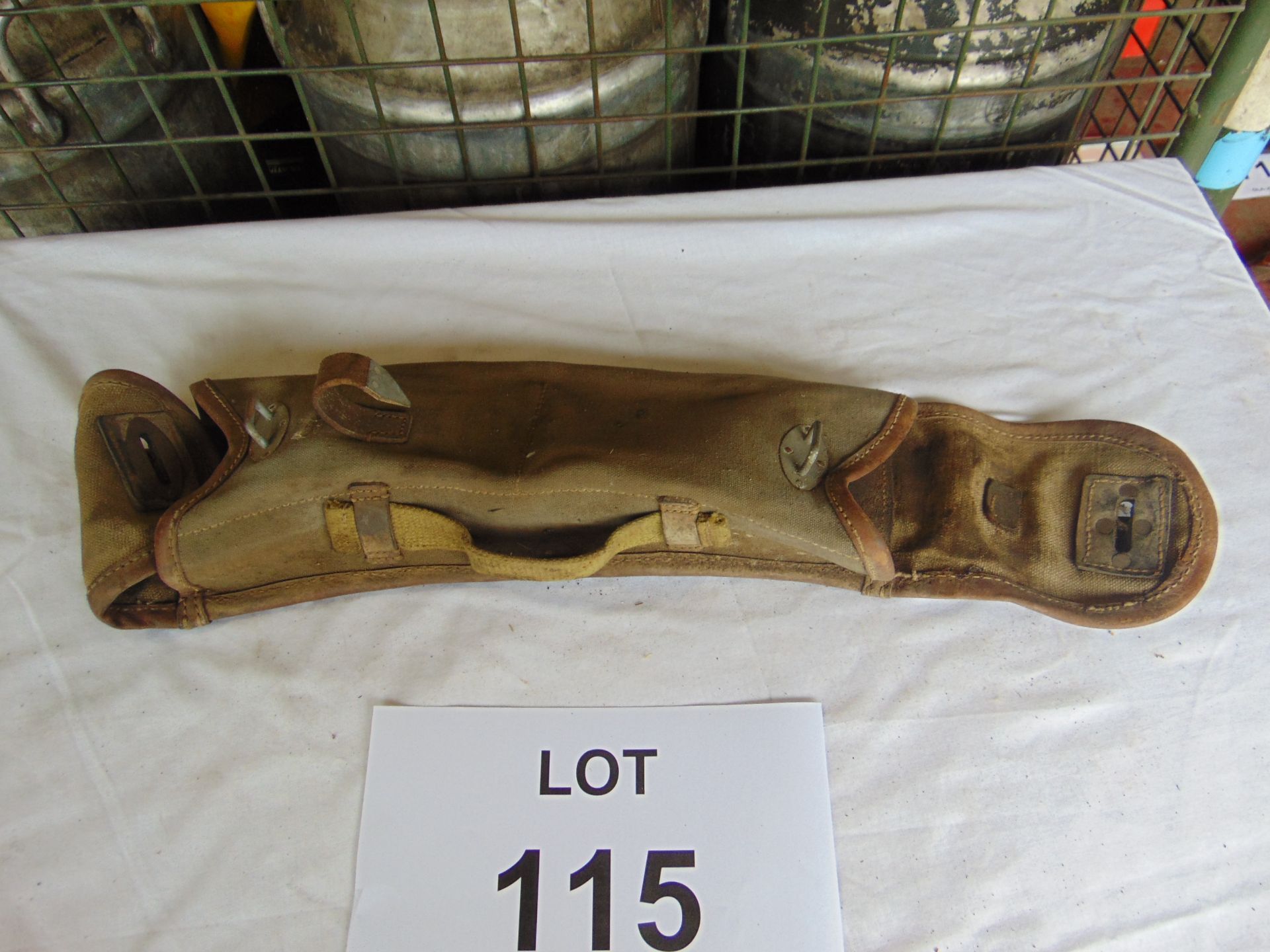 Original GERMAN WW2 MG13 Canvas Ammo Pouch - Image 2 of 4