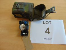 British Army LLMOI Laser Sight module in pouch as shown