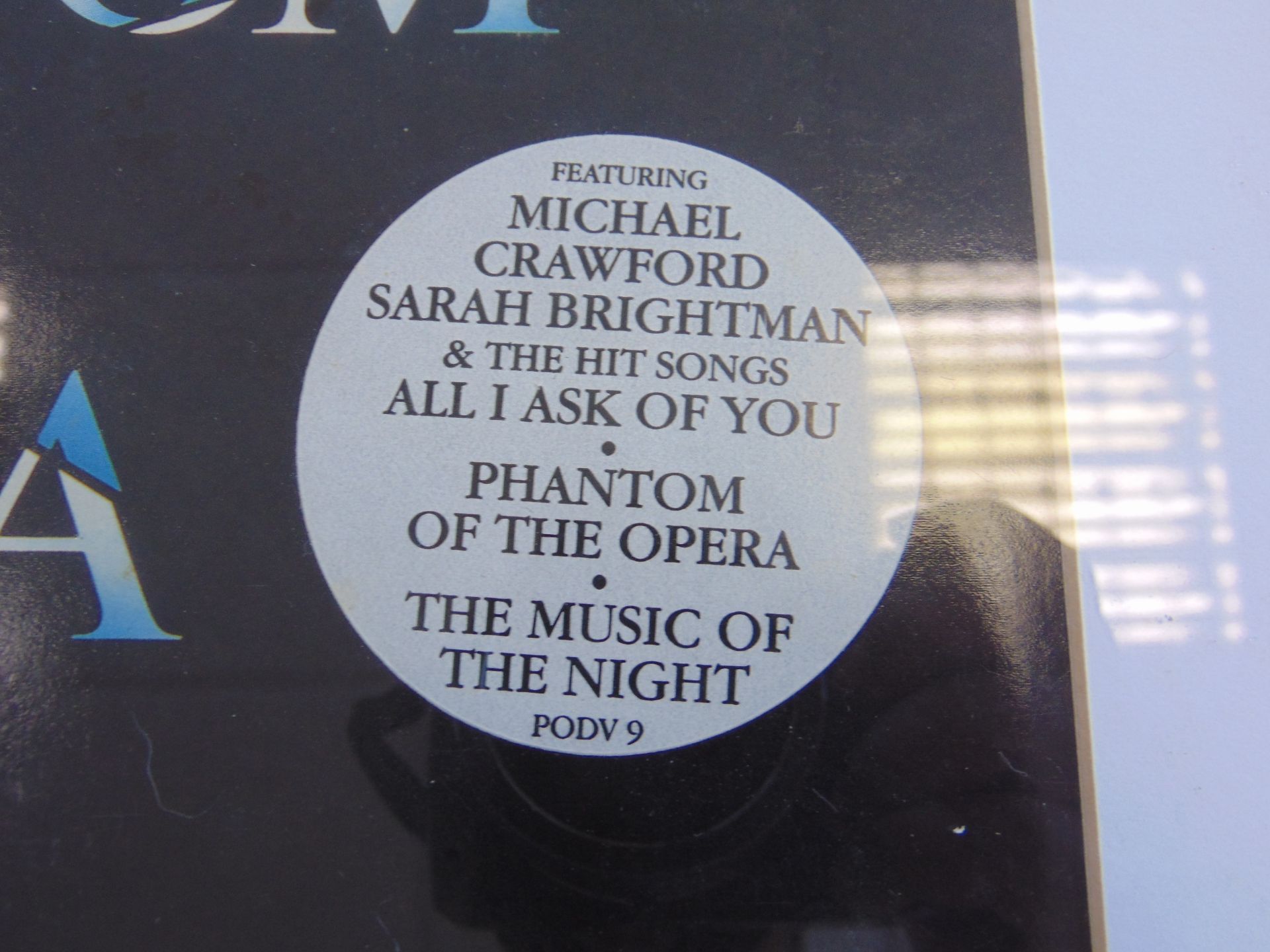 Superb Phantom of the Opera signed by Andrew Lloyd Webber Staring Michael Crawford & Sarah Brightman - Image 3 of 4