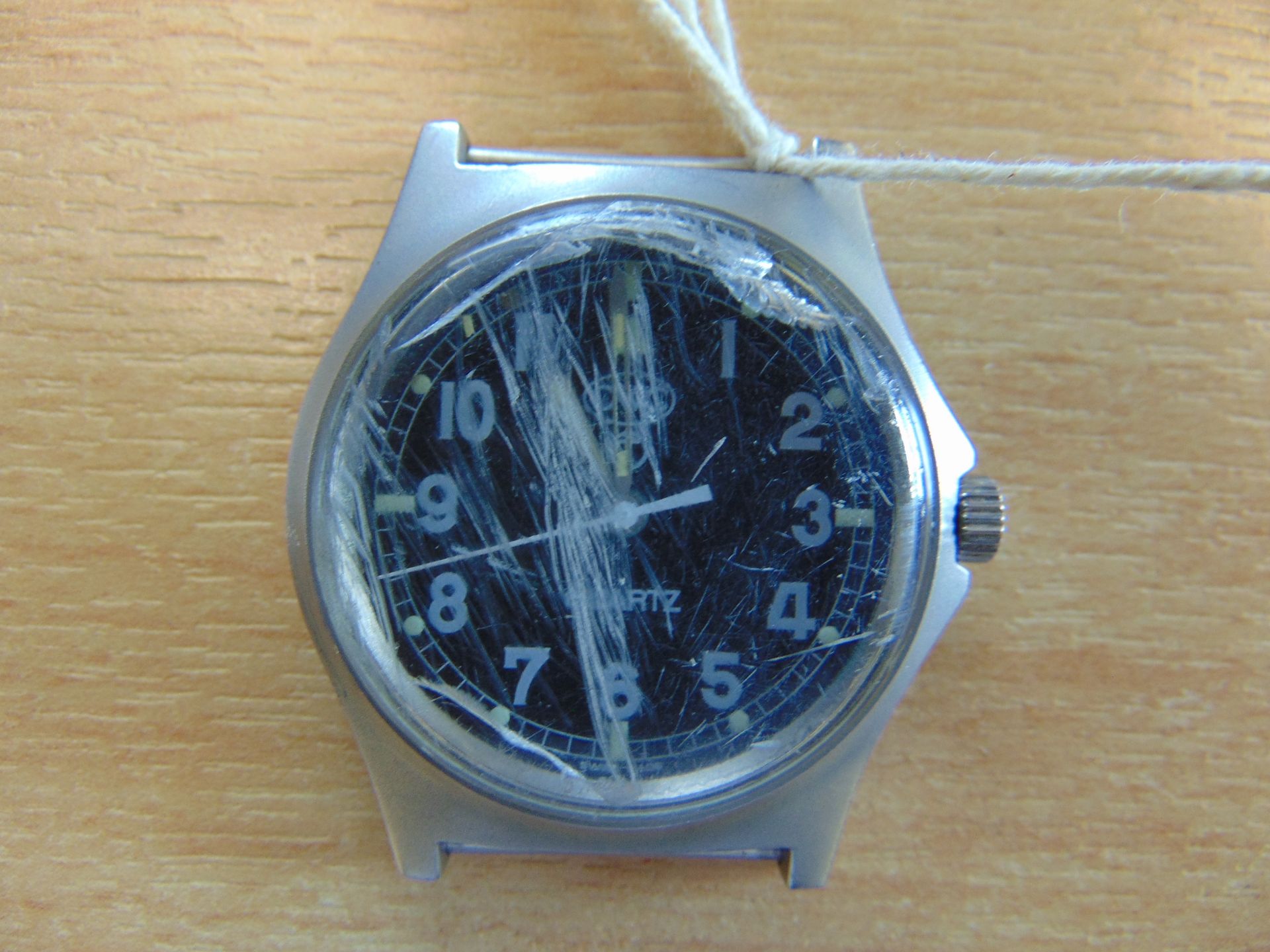 Rare CWC 0552 Royal Marines issue service Watch Nato Marks, Date 1990, * Gulf War 1 * Glass Scratted - Image 2 of 4