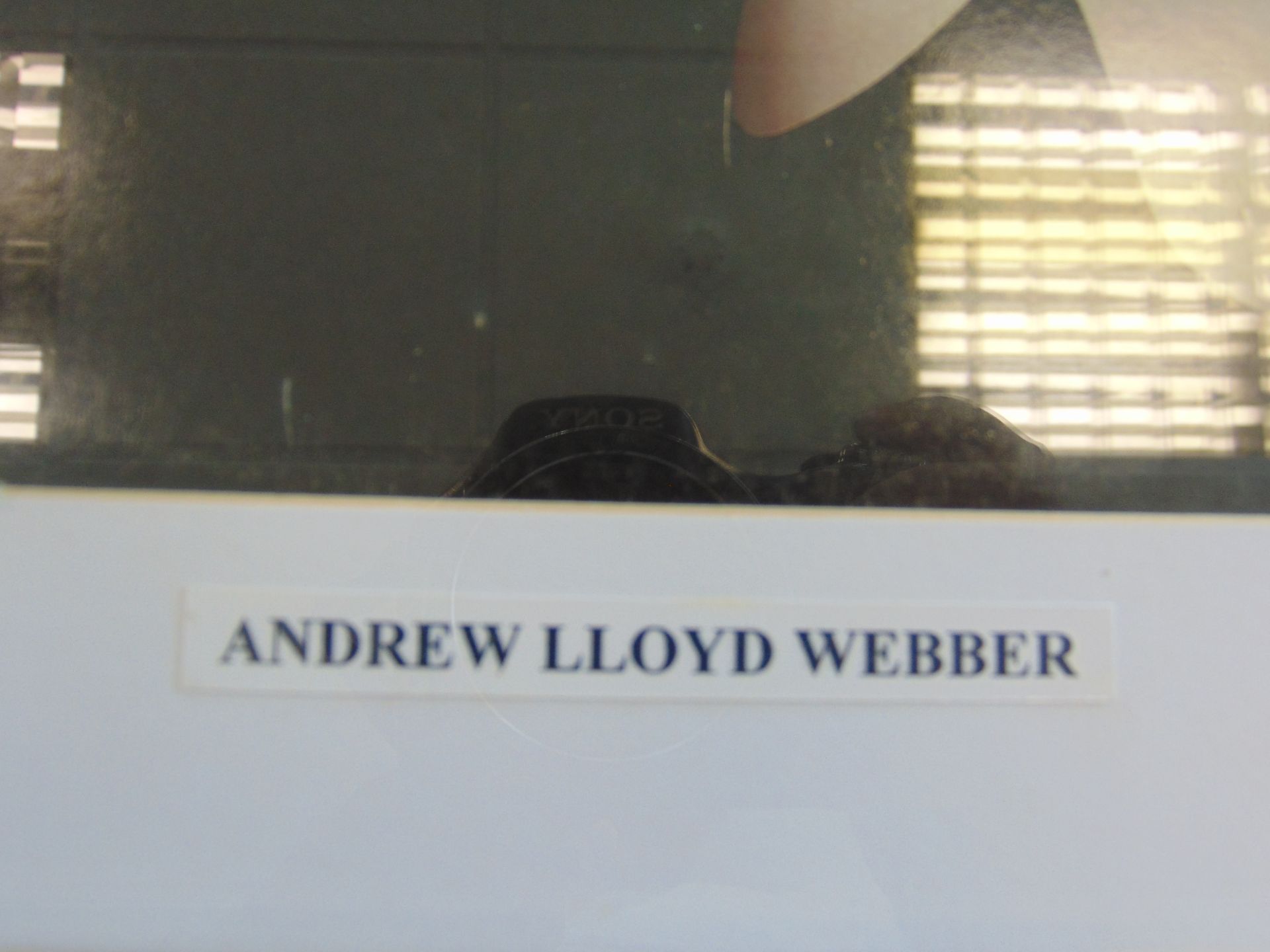 Superb Phantom of the Opera signed by Andrew Lloyd Webber Staring Michael Crawford & Sarah Brightman - Image 4 of 4