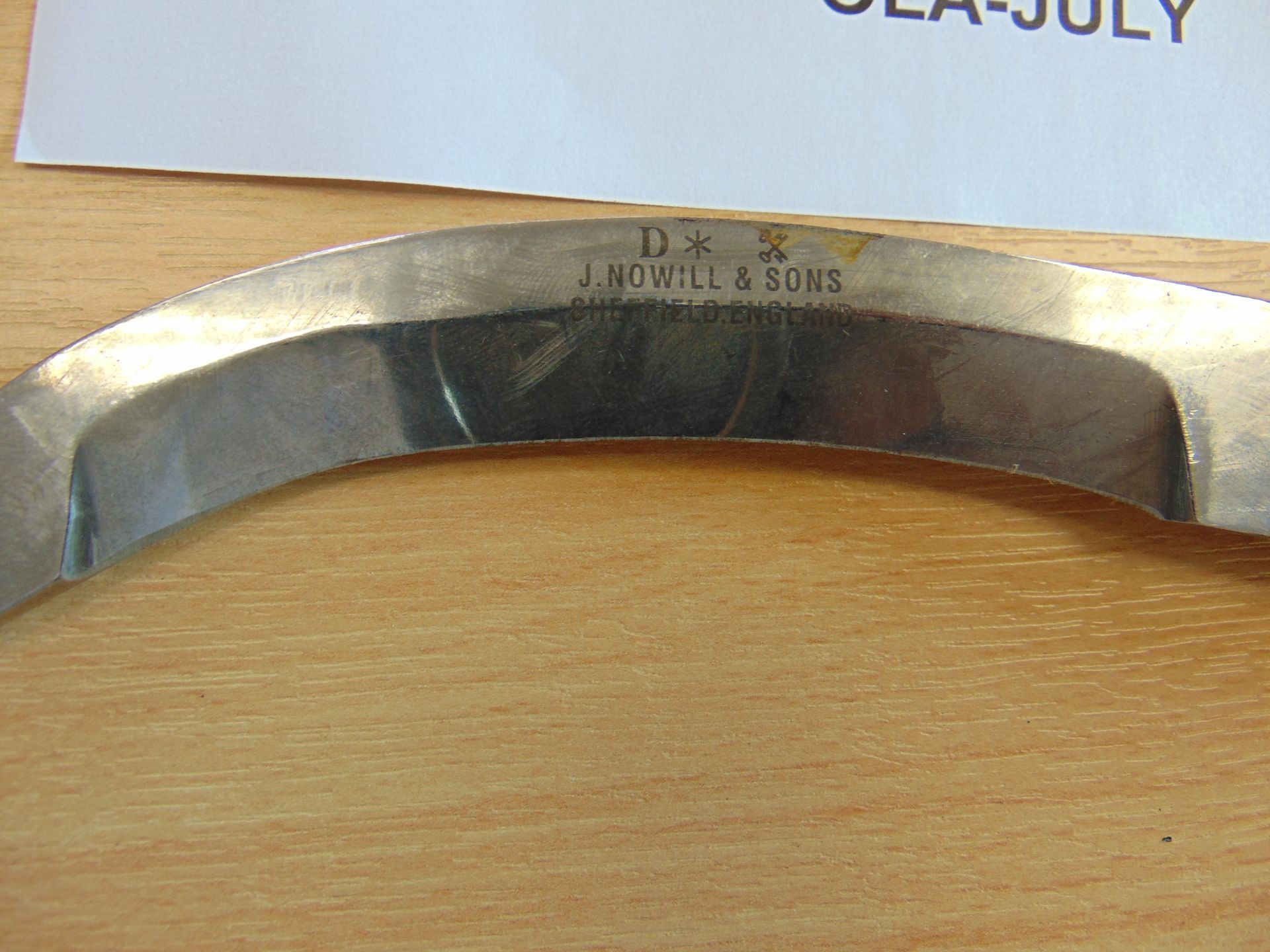 Very nice unissued RAF Aircrew Escape Knife by J.Nowill & Sons Sheffield - Image 5 of 5