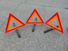 Unissued SMC Sate-Lite 711 Warning Triangle Flare Kit