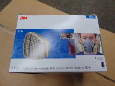 64x Unissued 3M 6059 Abek1 Gas & Vapour Filters