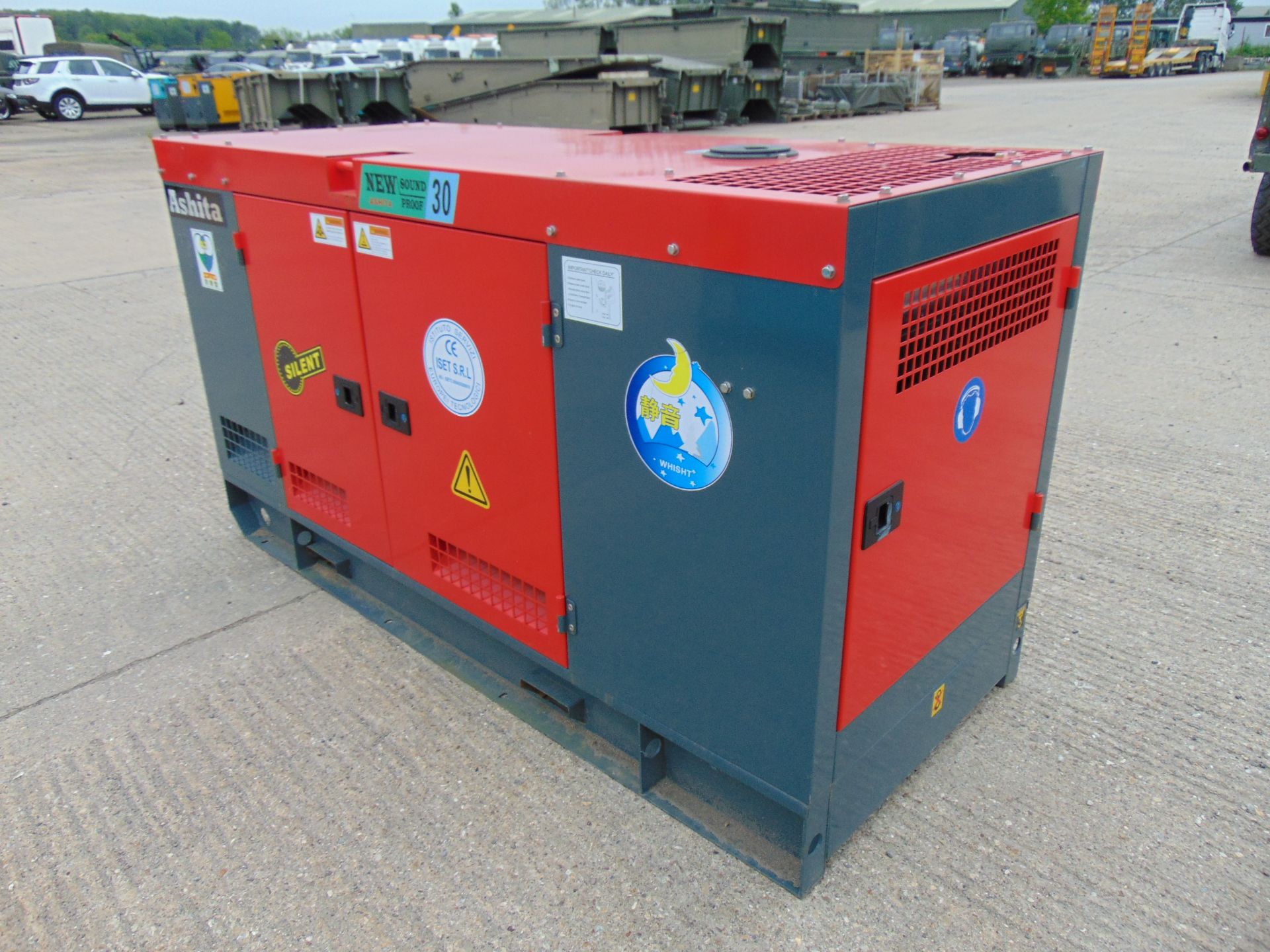 2022 UNISSUED 30 KVA 3 Phase Silent Diesel Generator Set - Image 3 of 18