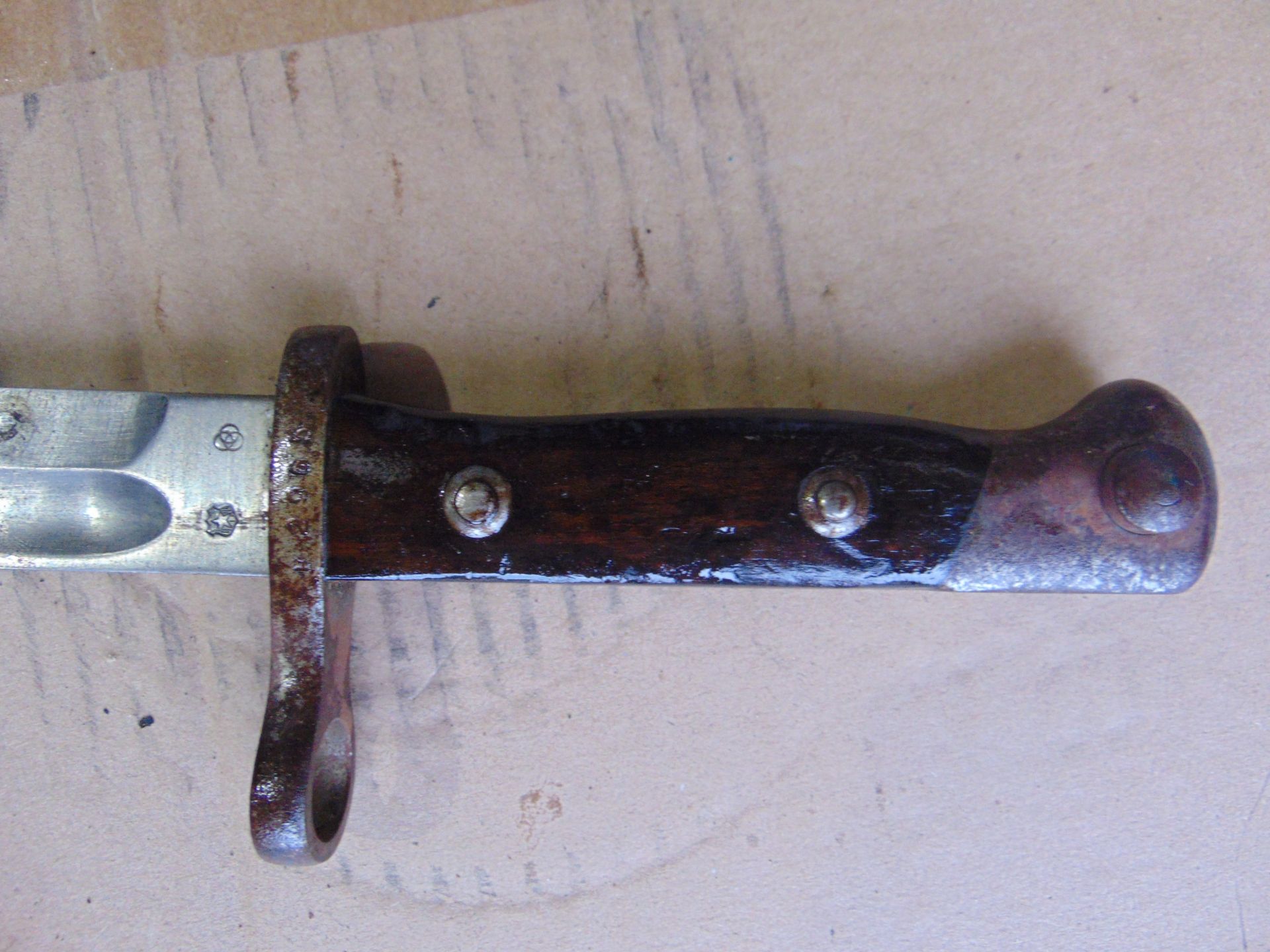 ORIGINAL GERMAN WW2 K98 BAYONET IN SCABARD - Image 8 of 11