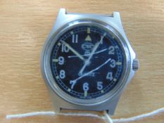 CWC W10 British Army service Watch Nato Marks, Date 1998, * small scratch on glass *