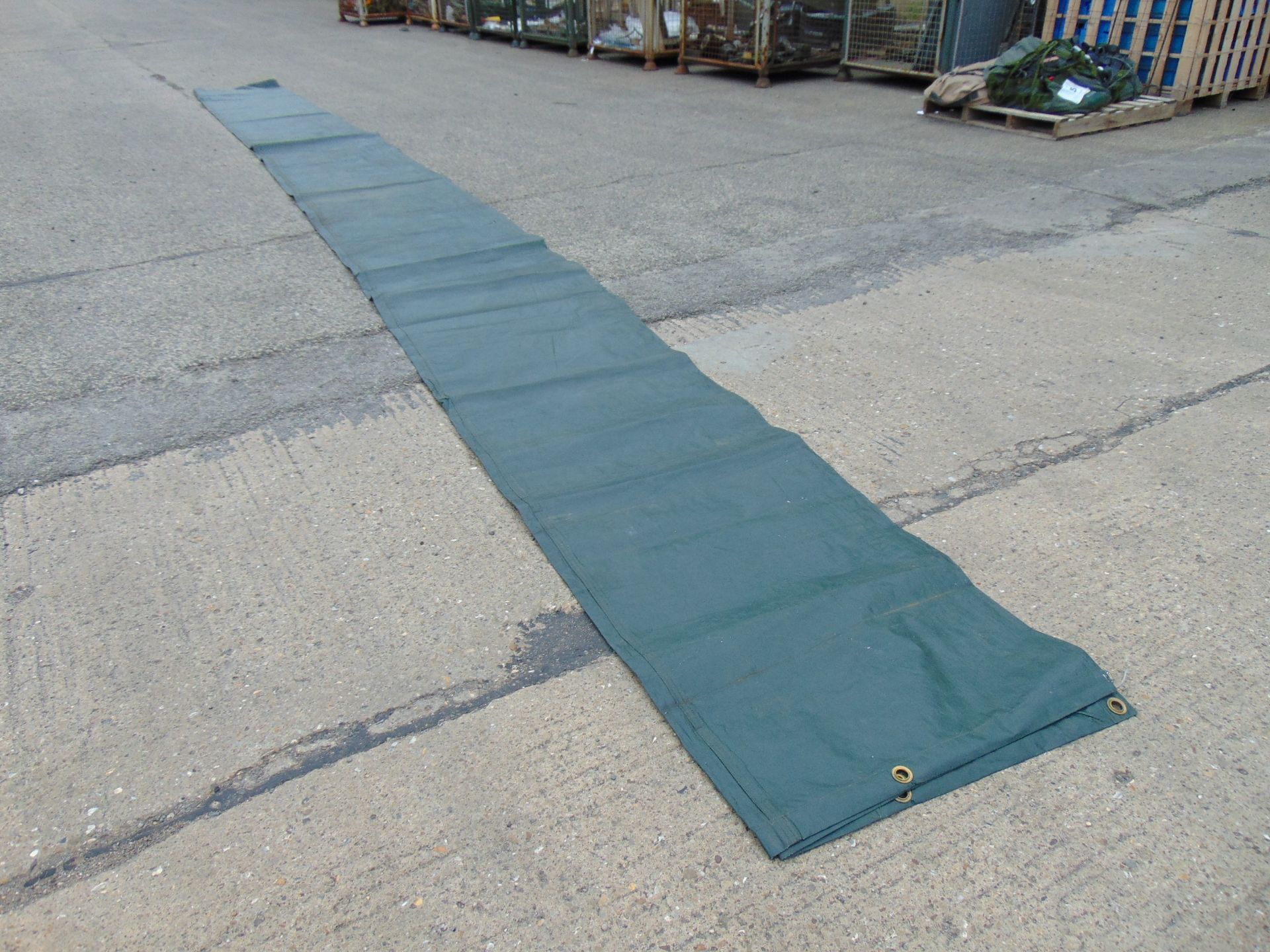 Unissued 9m x 3m Tarpaulin Sheet - Image 3 of 6