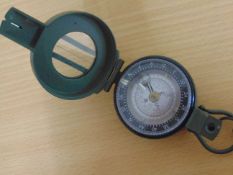 NICE FRANCIS BAKER M88 PRISMATIC COMPASS BRITISH ARMY ISSUE NATO MARKS