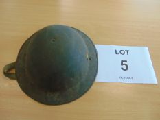 Very Nice Unissued Condition WW2 Belgium Army Steel Helmet c/w Liner