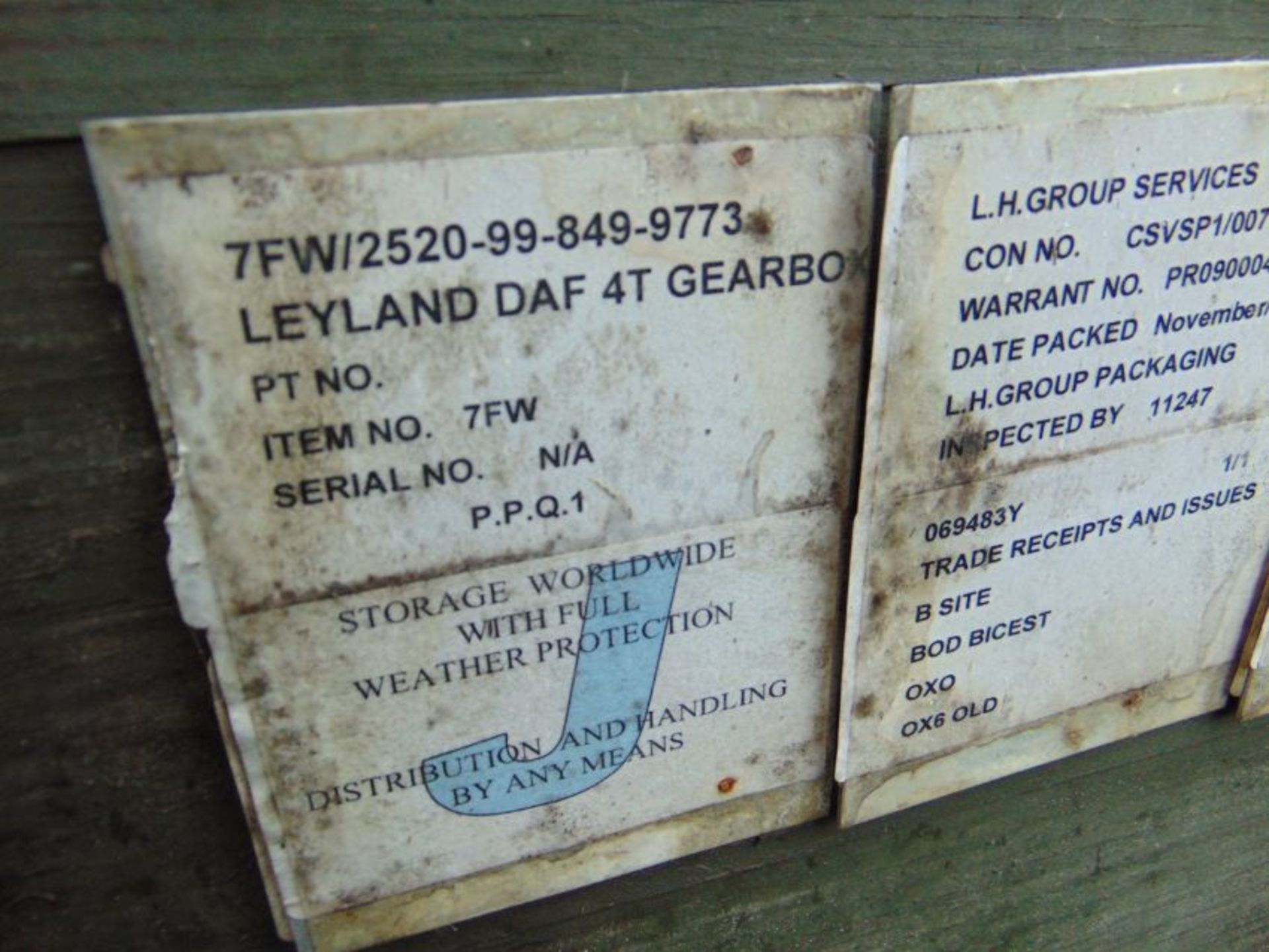 Leyland Daf 4 tonne Gearbox Army Recon A1 Complete as shown - Image 3 of 3