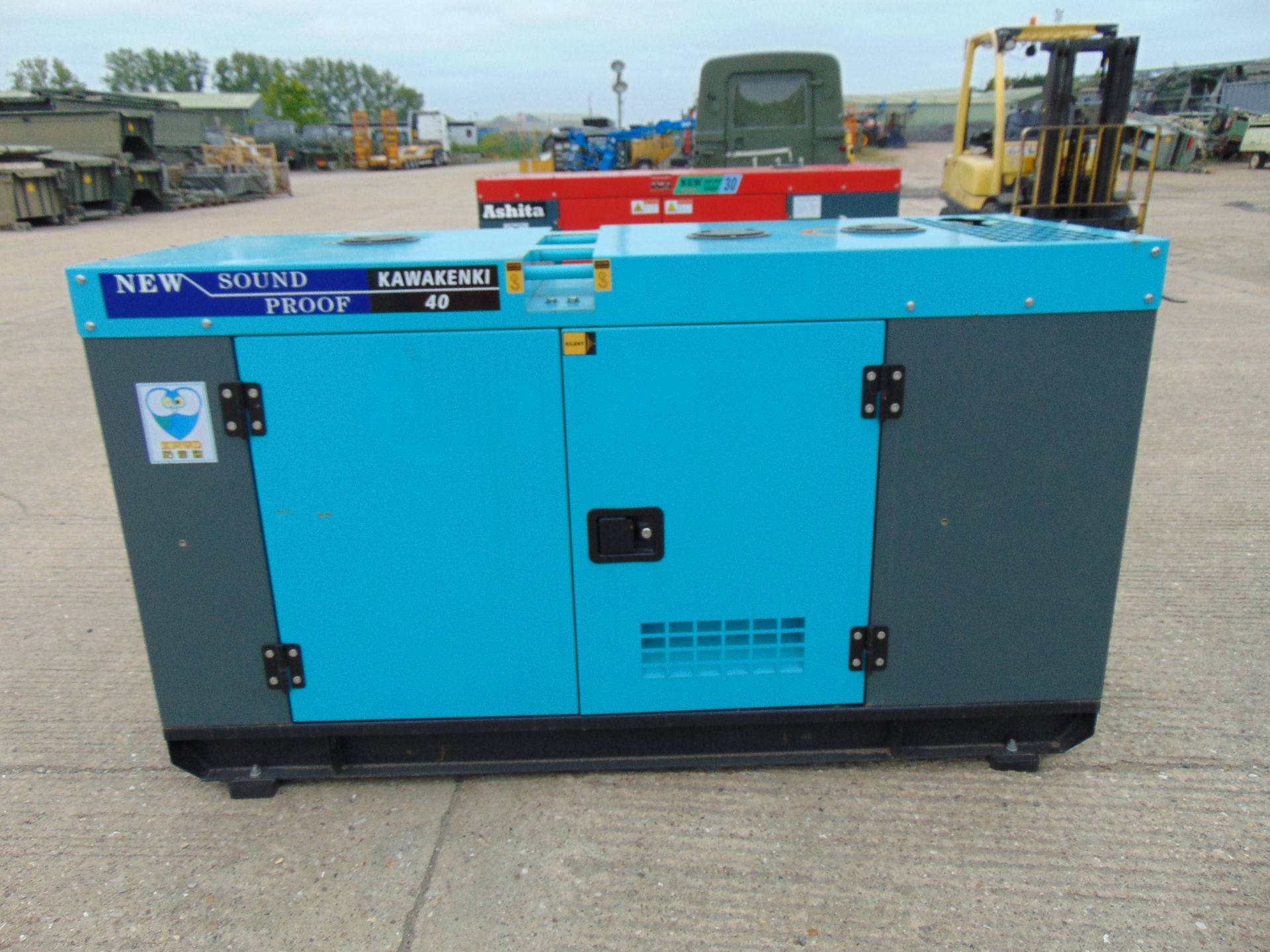 2022 UNISSUED 40 KVA 3 Phase Silent Diesel Generator Set - Image 4 of 16