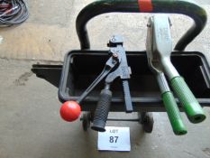 Unissued Banding and Strapping Kit c/w Trolley Cutter etc