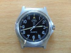 Lovely Unissued CWC W10 British Army Service Watch with Nato Marks Luminous Dial, Date 2006