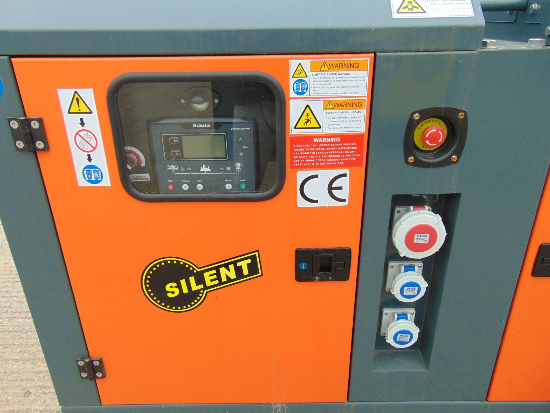 2023 UNISSUED 50 KVA 3 Phase Silent Diesel Generator Set - Image 7 of 17