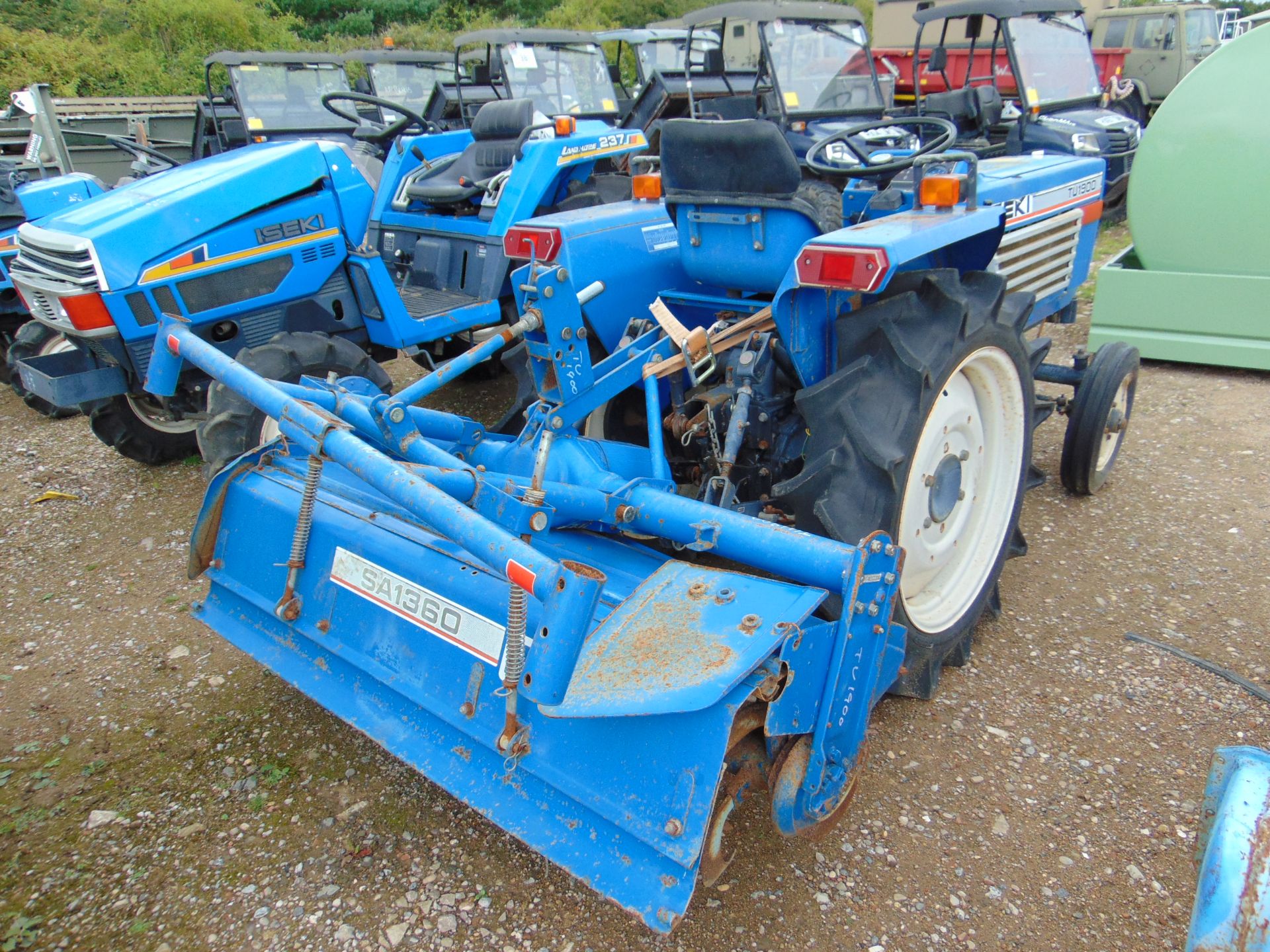 Iseki TU1900 2WD Compact Tractor c/w Rotovator ONLY 425 HOURS! - Image 5 of 9