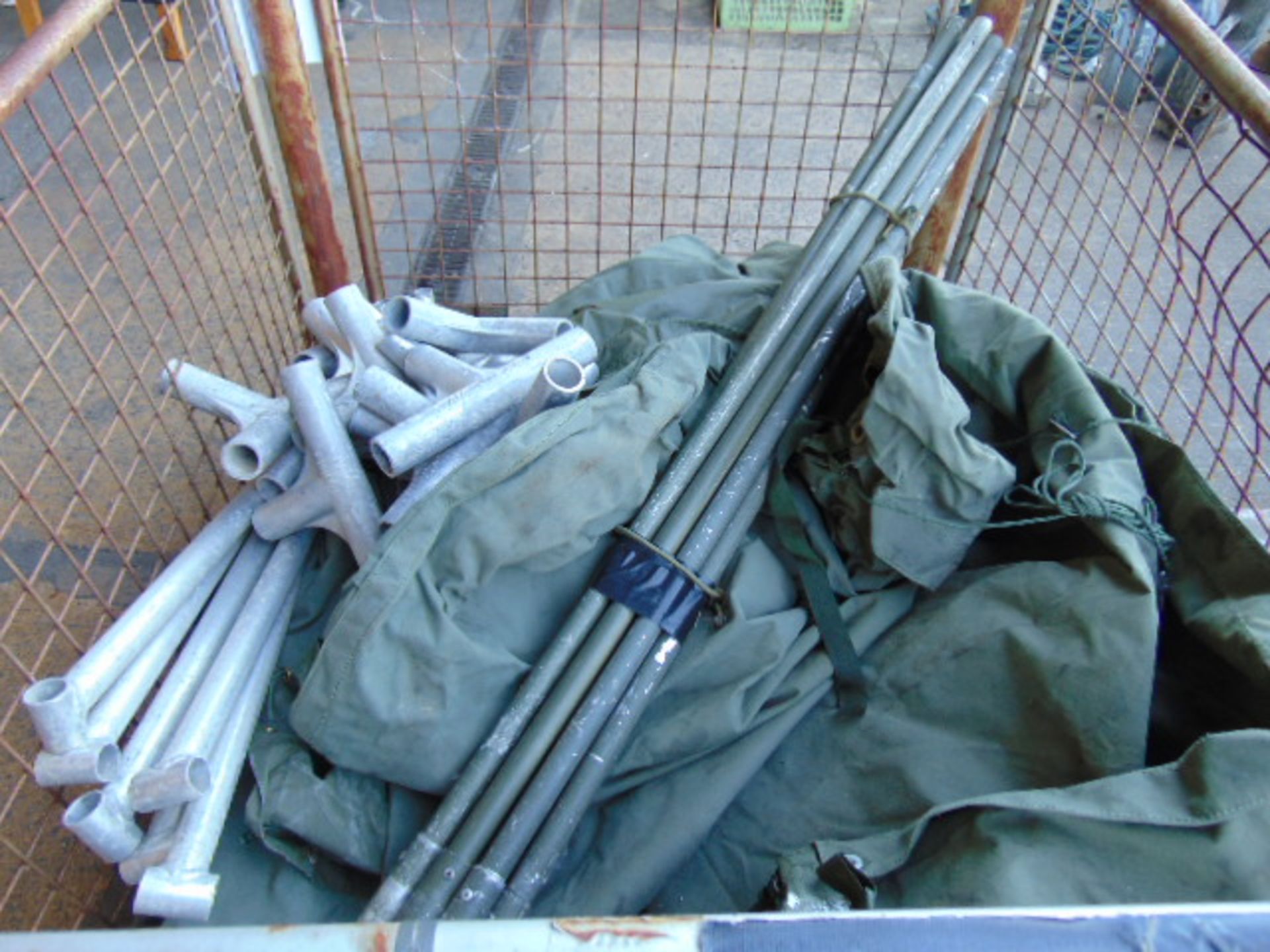 1 x Stillage of Tents, Poles, Angles etc - Image 2 of 4