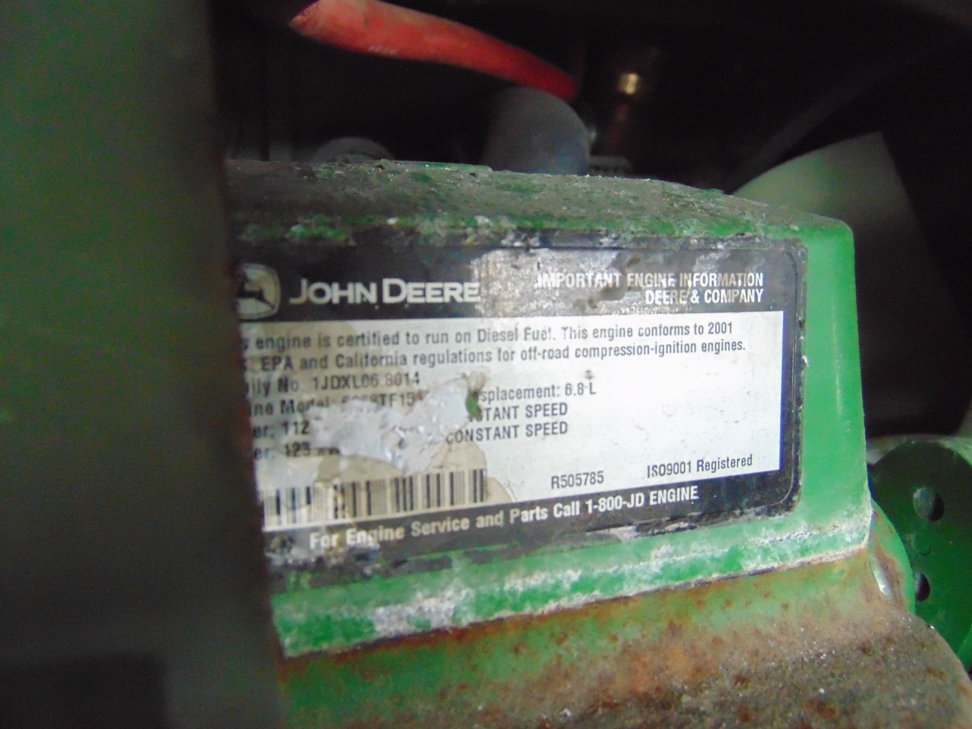 MEP-806B John Deere Diesel Powered 3 phase 75KVA 60KW-50/60HZ Generator - Image 10 of 10