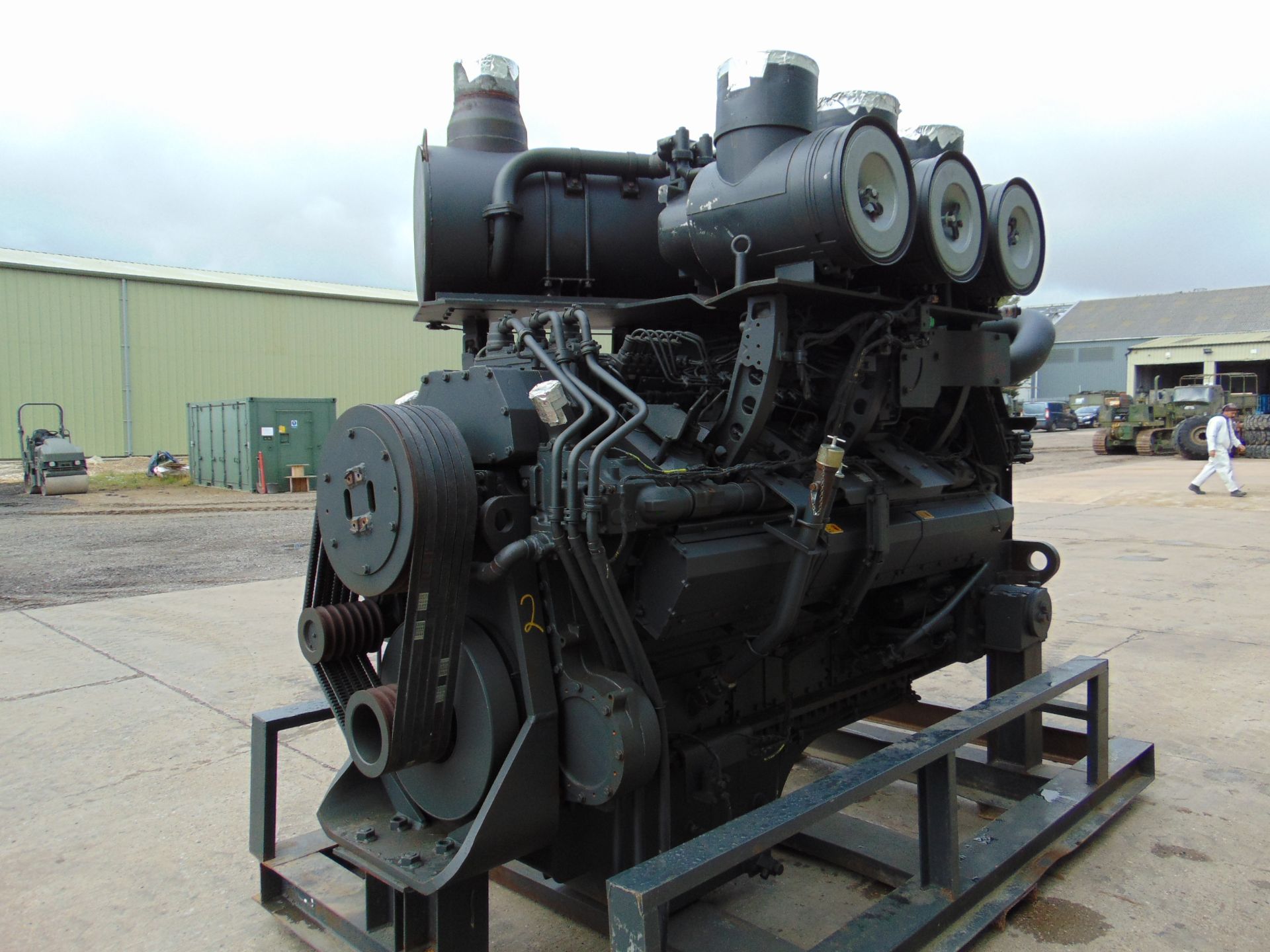 Factory Reconditioned Komatsu SA12V170E-2 V12 Turbo Diesel Engine Suits Komatsu D575A Bulldozer - Image 7 of 29