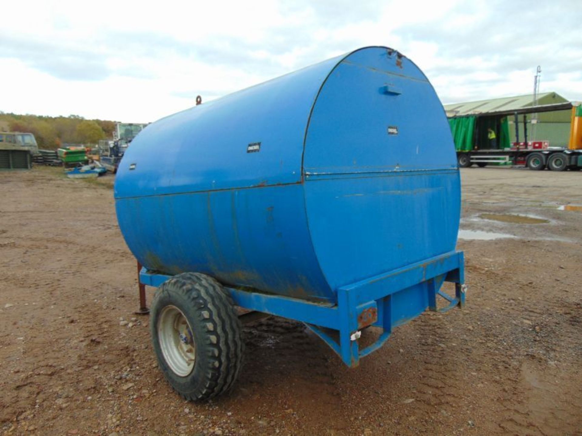 Trailer Engineering Single Axle 2140 Litre Towable Bunded Diesel Fuel Bowser - Image 4 of 10