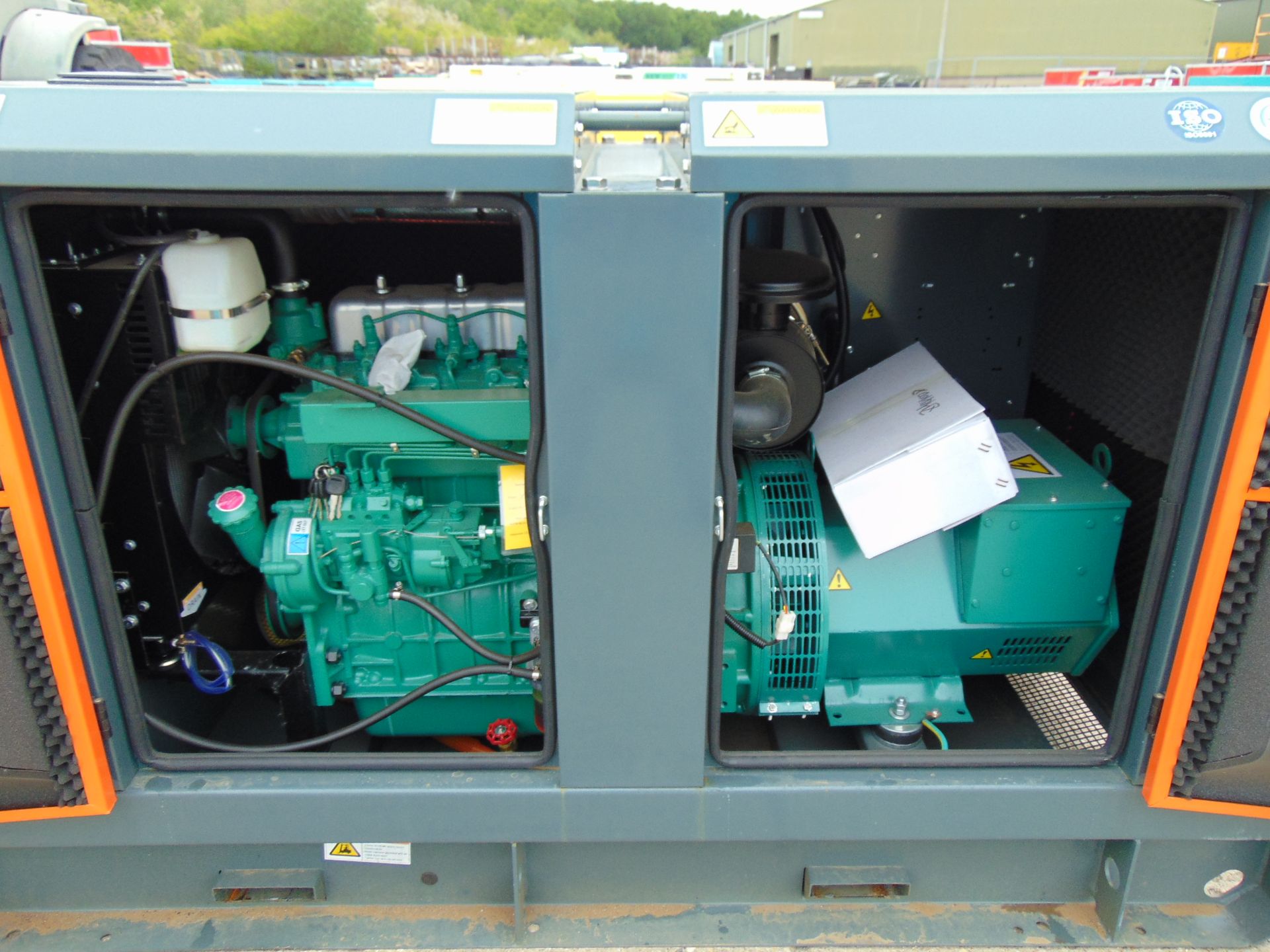 2023 UNISSUED 50 KVA 3 Phase Silent Diesel Generator Set - Image 14 of 17