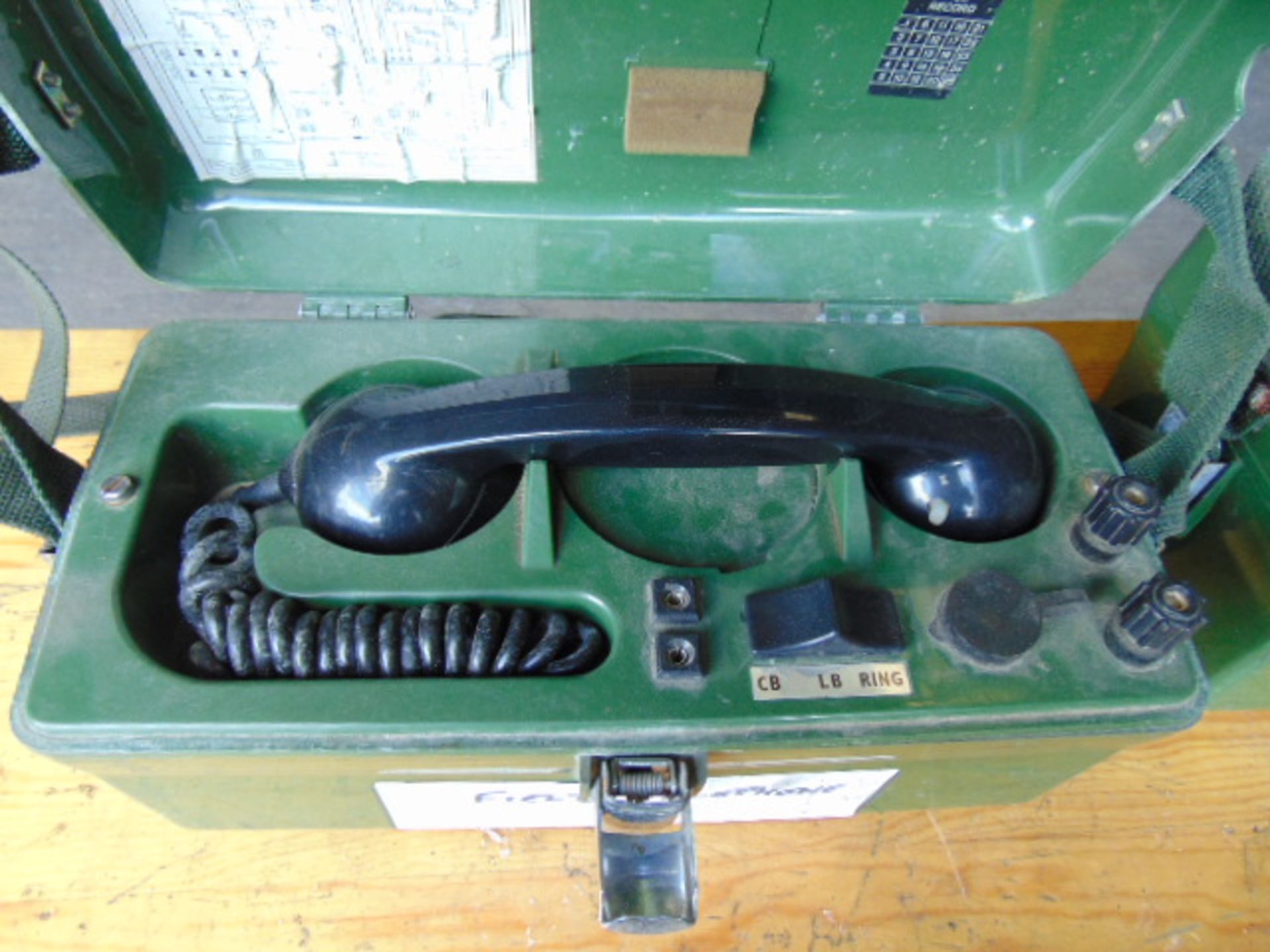 2 x UK PTC 405 Filed Telephones - Image 9 of 9