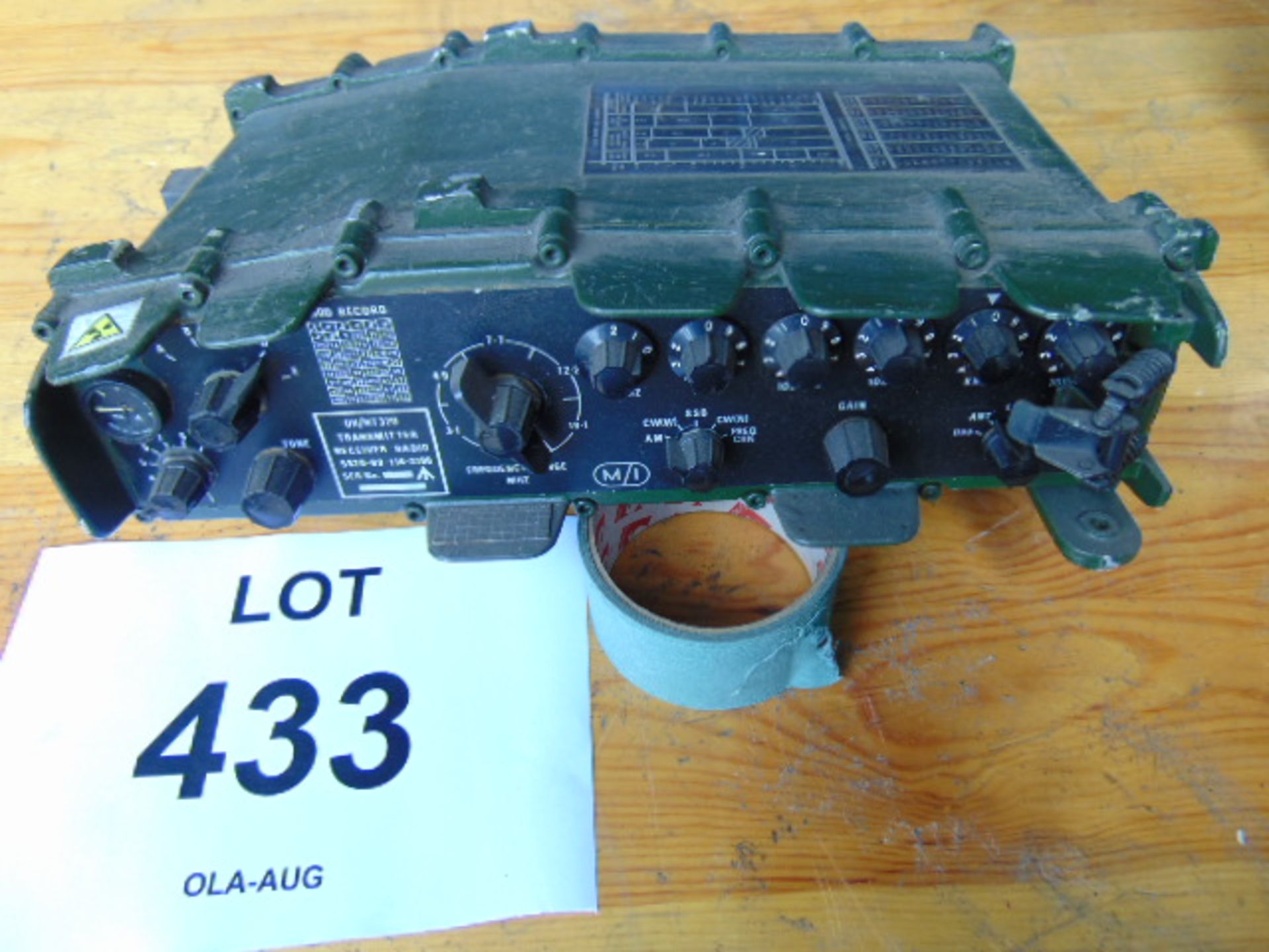 Clansman UK RT 320 HF Transmitter Receiver - Bild 2 aus 4