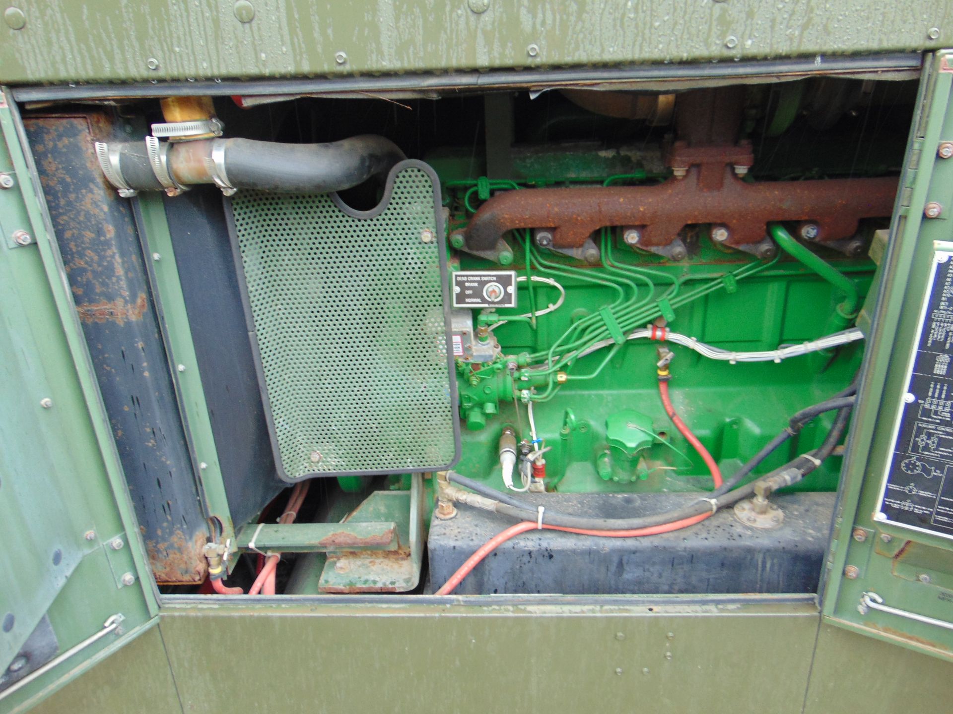 MEP-806B John Deere Diesel Powered 3 phase 75KVA 60KW-50/60HZ Generator - Image 7 of 9