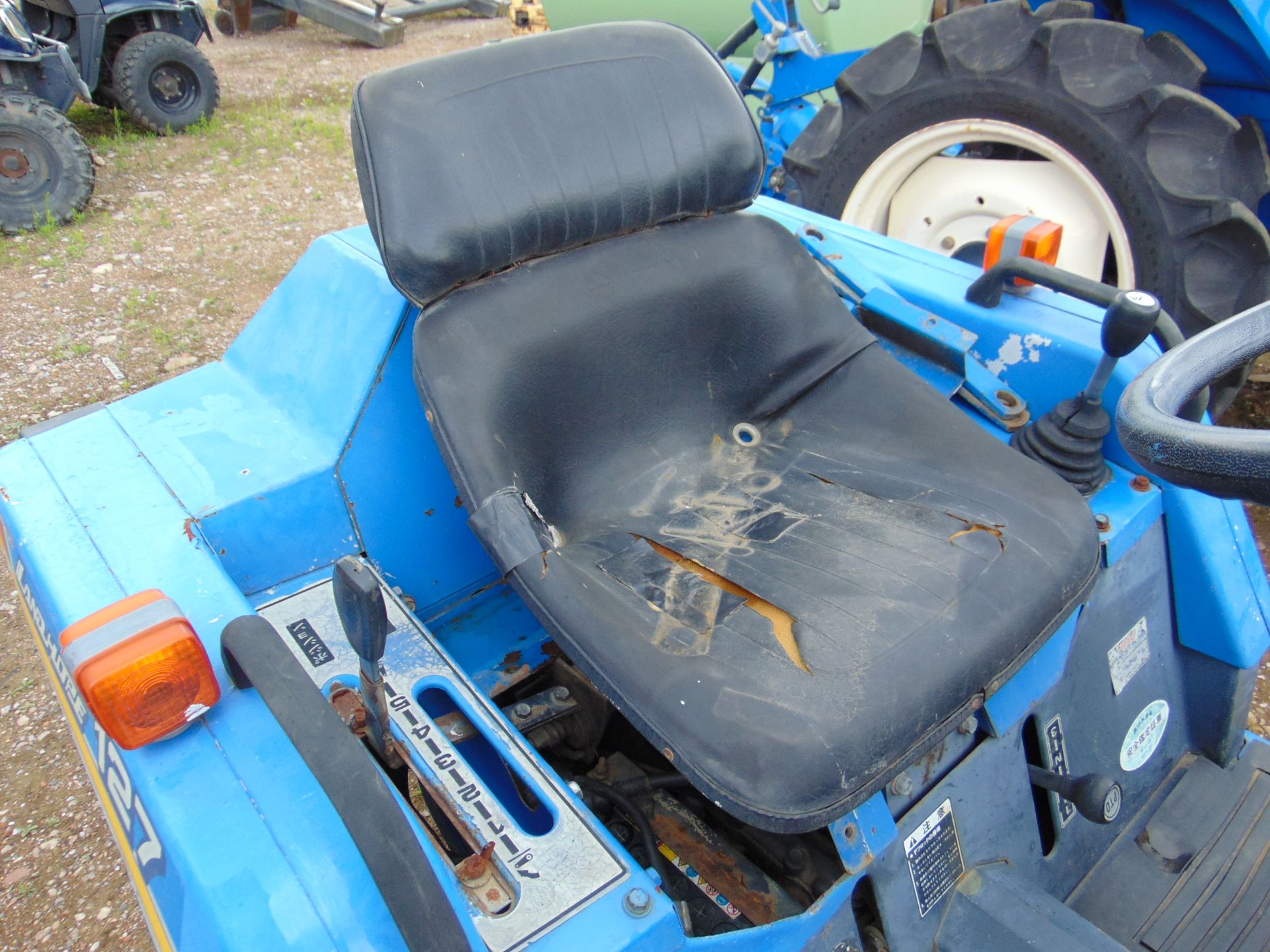 Iseki Landhope 127 4WD Compact Tractor c/w Rotovator ONLY 591 HOURS! - Image 5 of 13