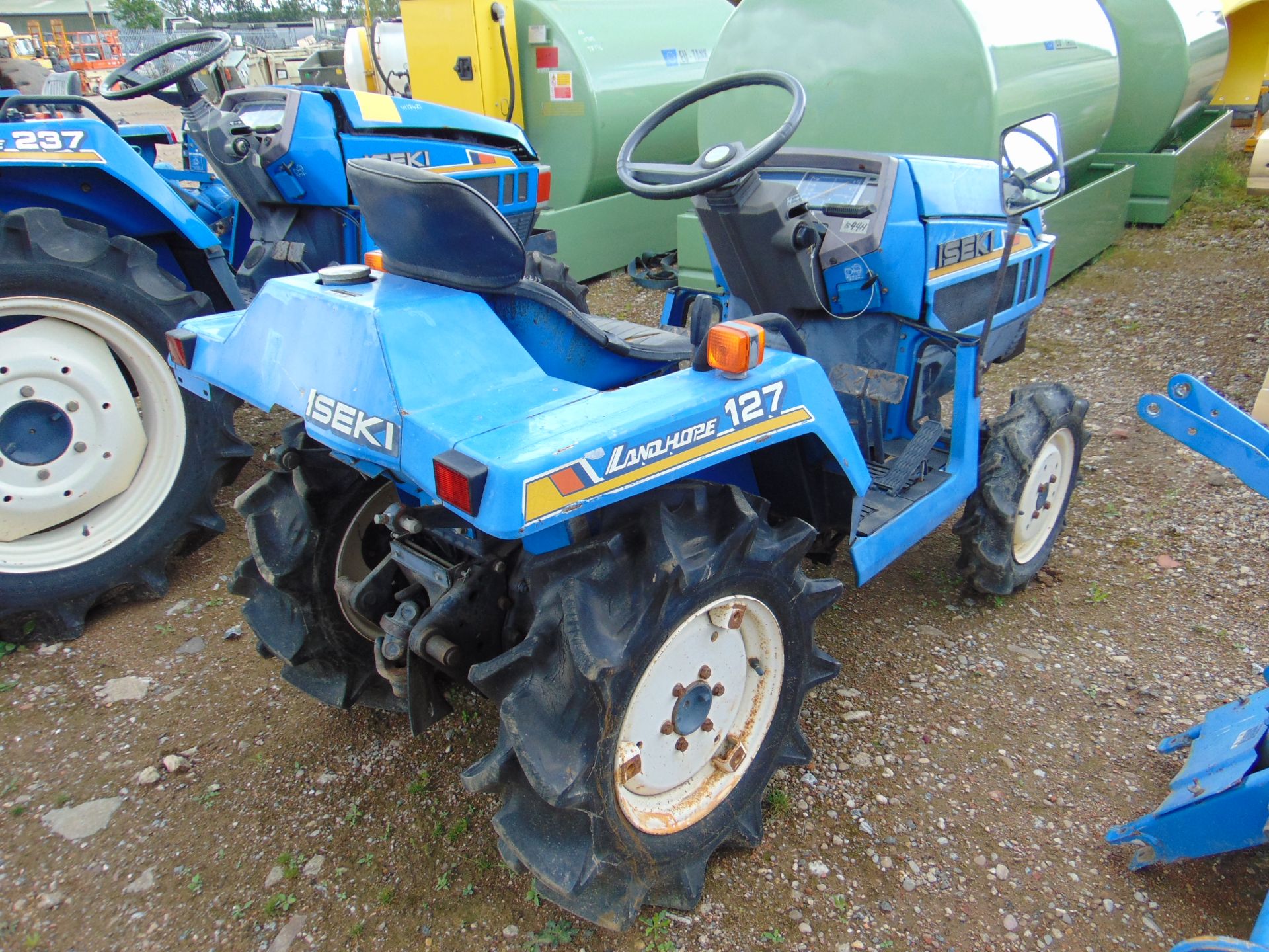 Iseki Landhope 127 4WD Compact Tractor c/w Rotovator ONLY 591 HOURS! - Image 4 of 13