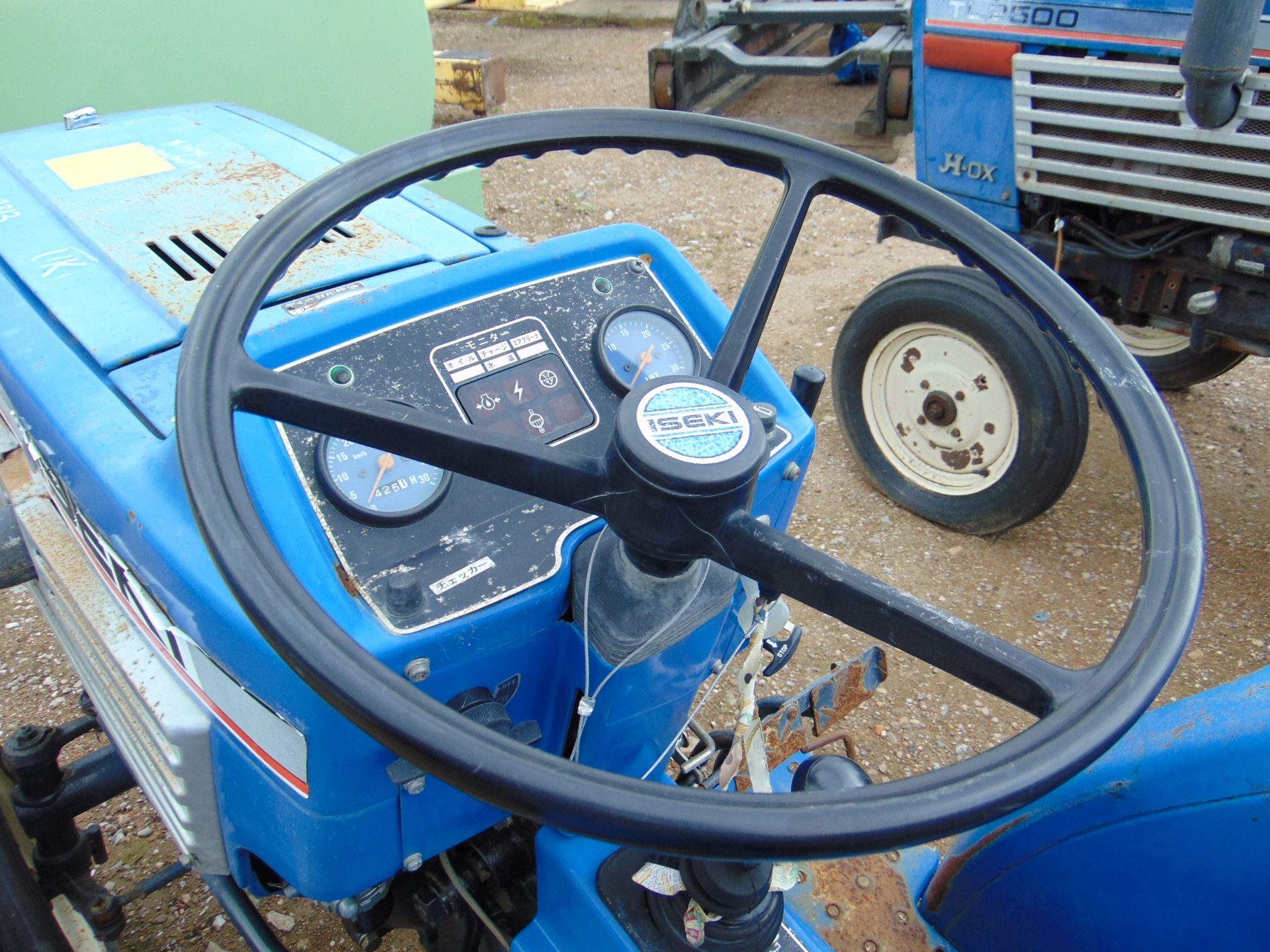 Iseki TU1900 2WD Compact Tractor c/w Rotovator ONLY 425 HOURS! - Image 7 of 9